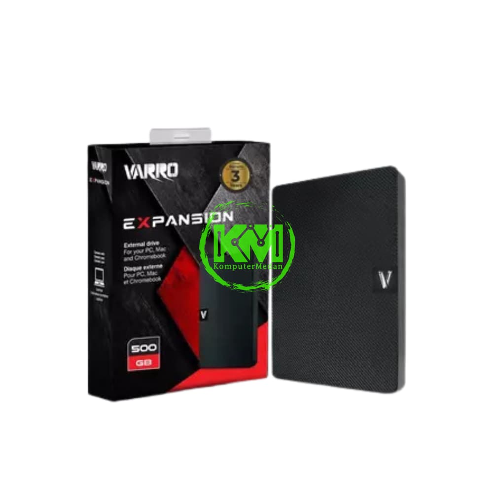 VARRO EXPANSION 500 GB EXTERNAL HDD