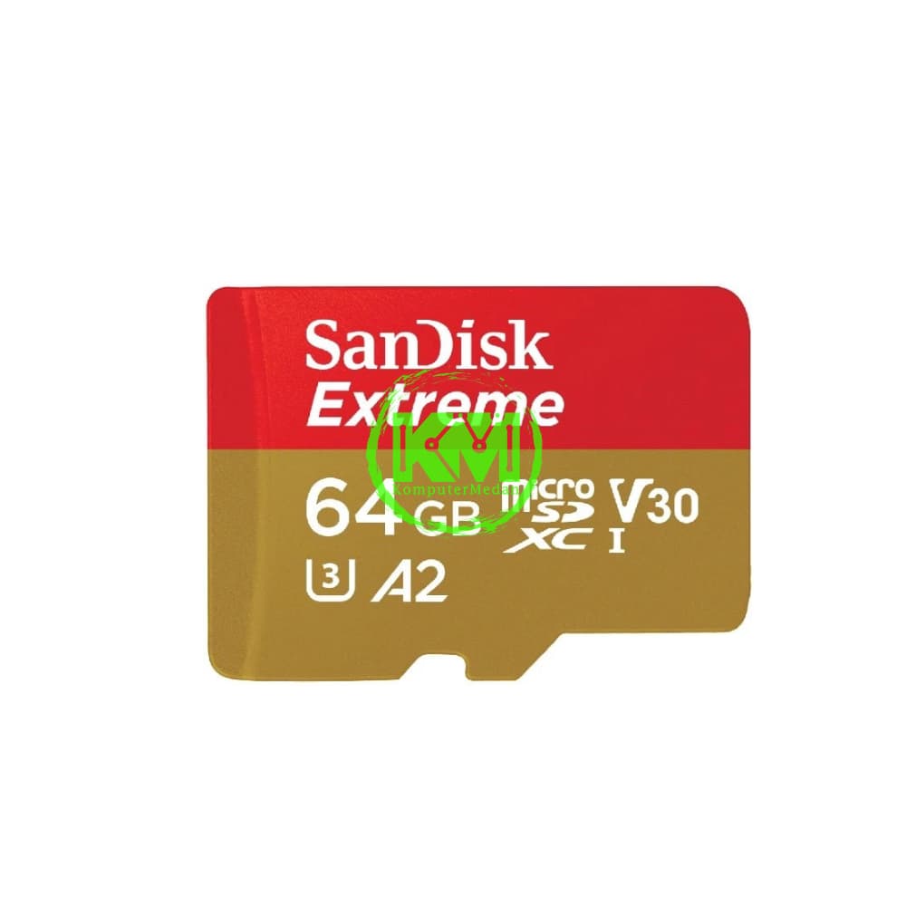 SANDISK MICROSD EXTREME 64GB 17080MB MEMORY CARD - Image 2