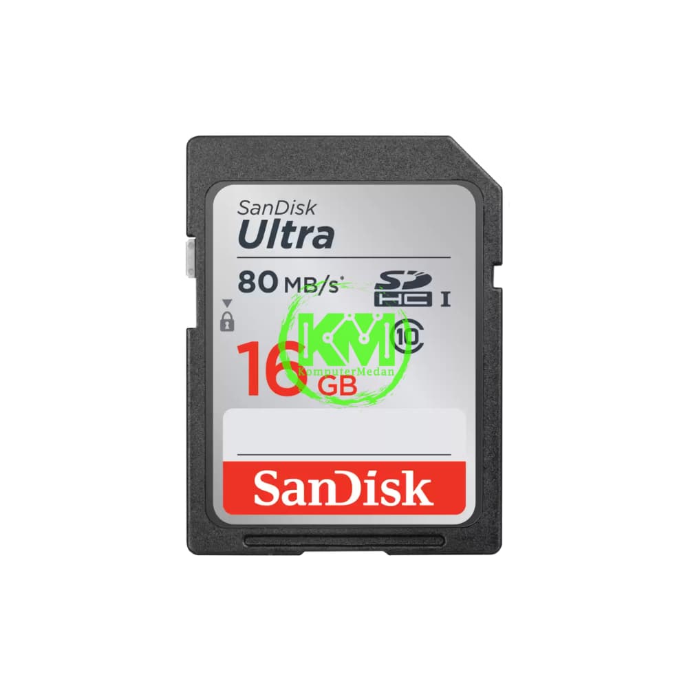 SANDISK SDCARD ULTRA 16GB 80MB MEMORY CARD - Image 2