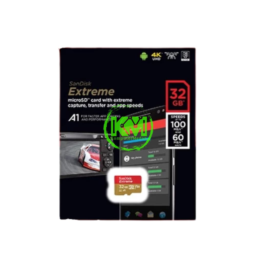 SANDISK MICROSD EXTREME 32GB 10060MB MEMORY CARD - Image 1