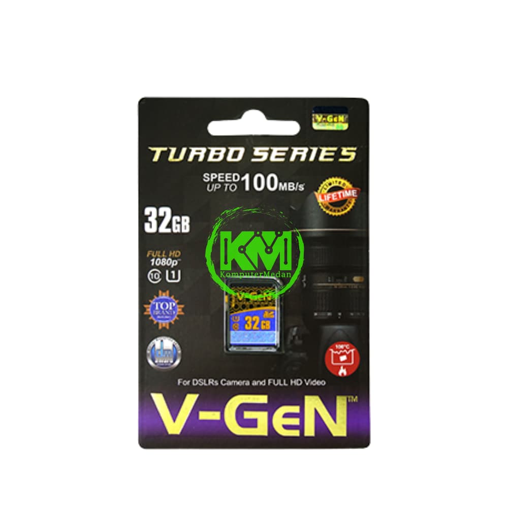 VGEN SDCARD 32GB CLASS 10 TURBO SERIES MEMORY CARD