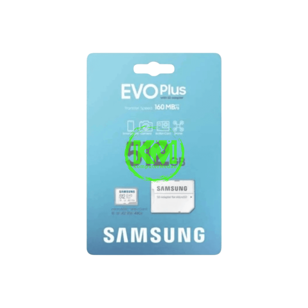 SAMSUNG 512GB EVOPLUS 130MB MEMORY CARD