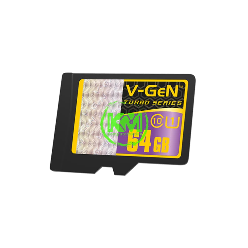 VGEN MICROSD 64GB CLASS 10 TURBO SERIES MEMORY CARD - Image 2