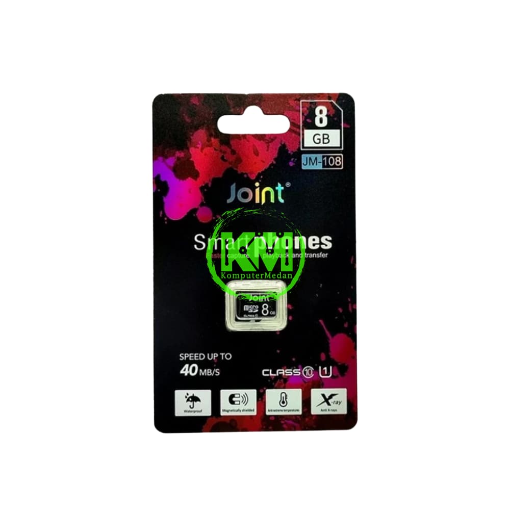 HONGTAI MICROSD JM108 8GB 40 MB MEMORY CARD - Image 1