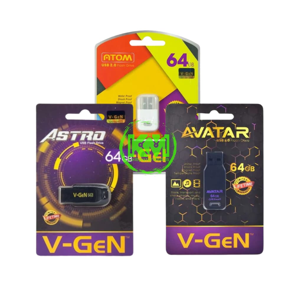 VGEN ASTRO ATOM AVATAR 64GB FLASHDISK - Image 1