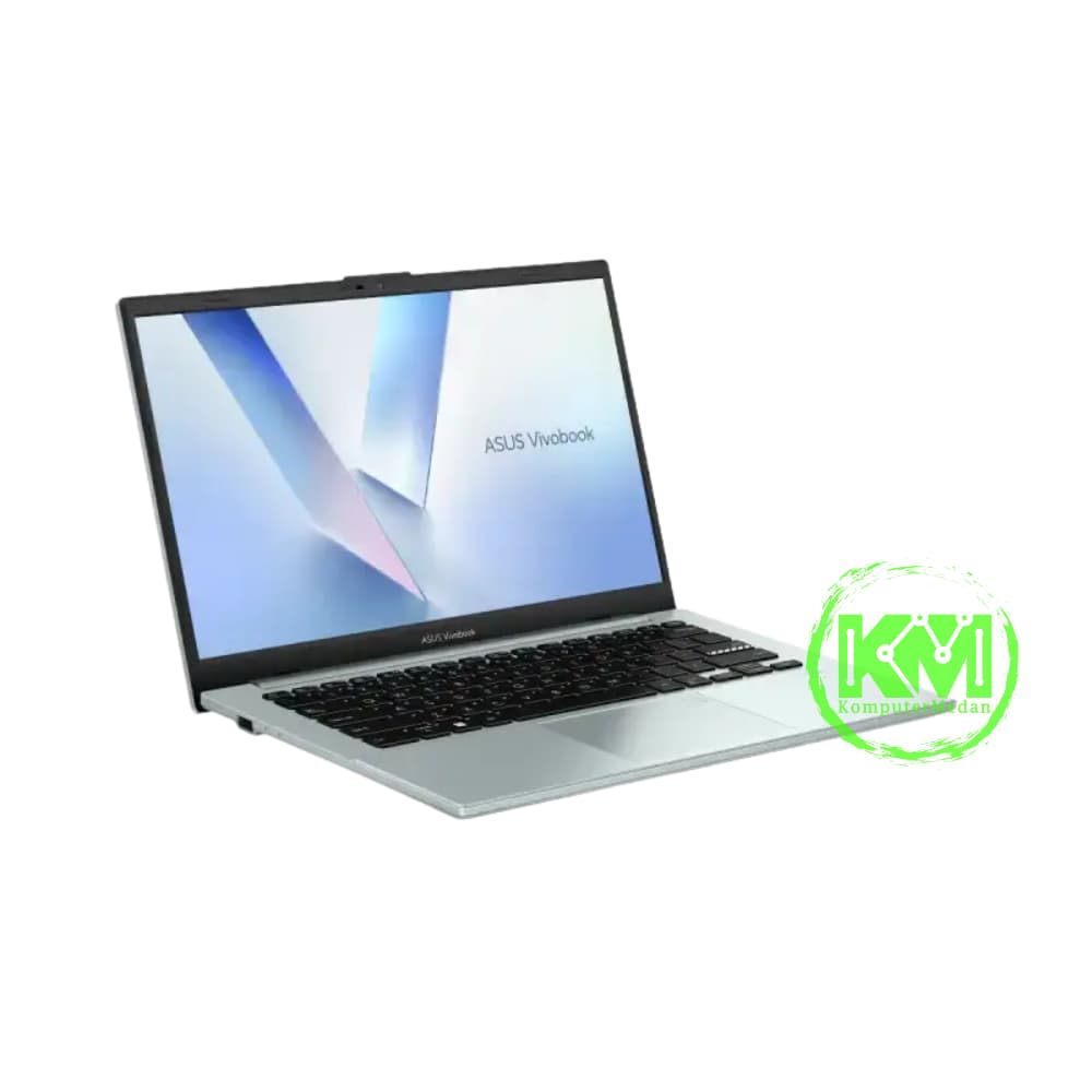 ASUS VIVOBOOK GO 14 E1404FA-VIPS3852M GREEN GREY LAPTOP - Image 1
