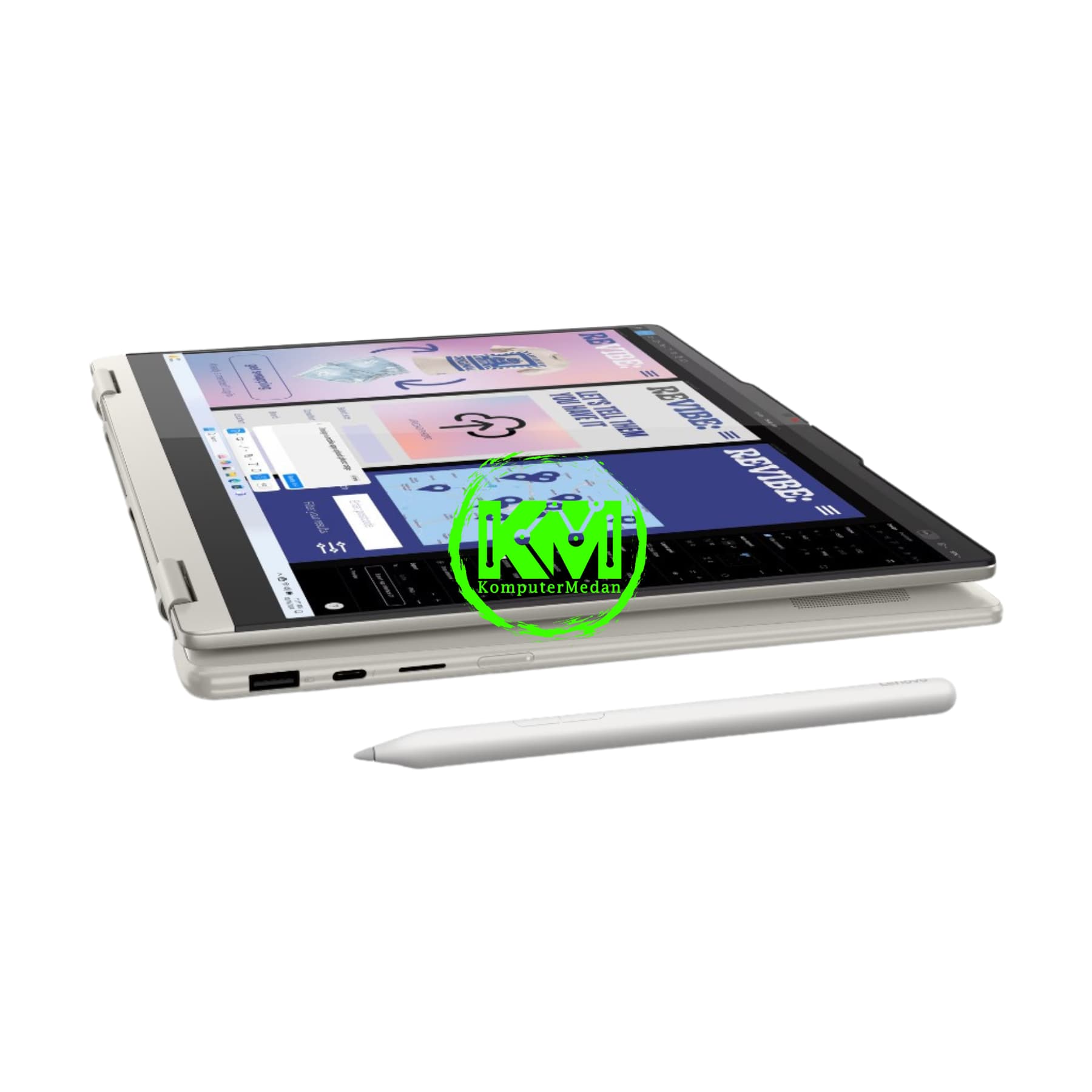 LENOVO YOGA 2-IN-1 14ILL10 SEASHELL LAPTOP - Image 5