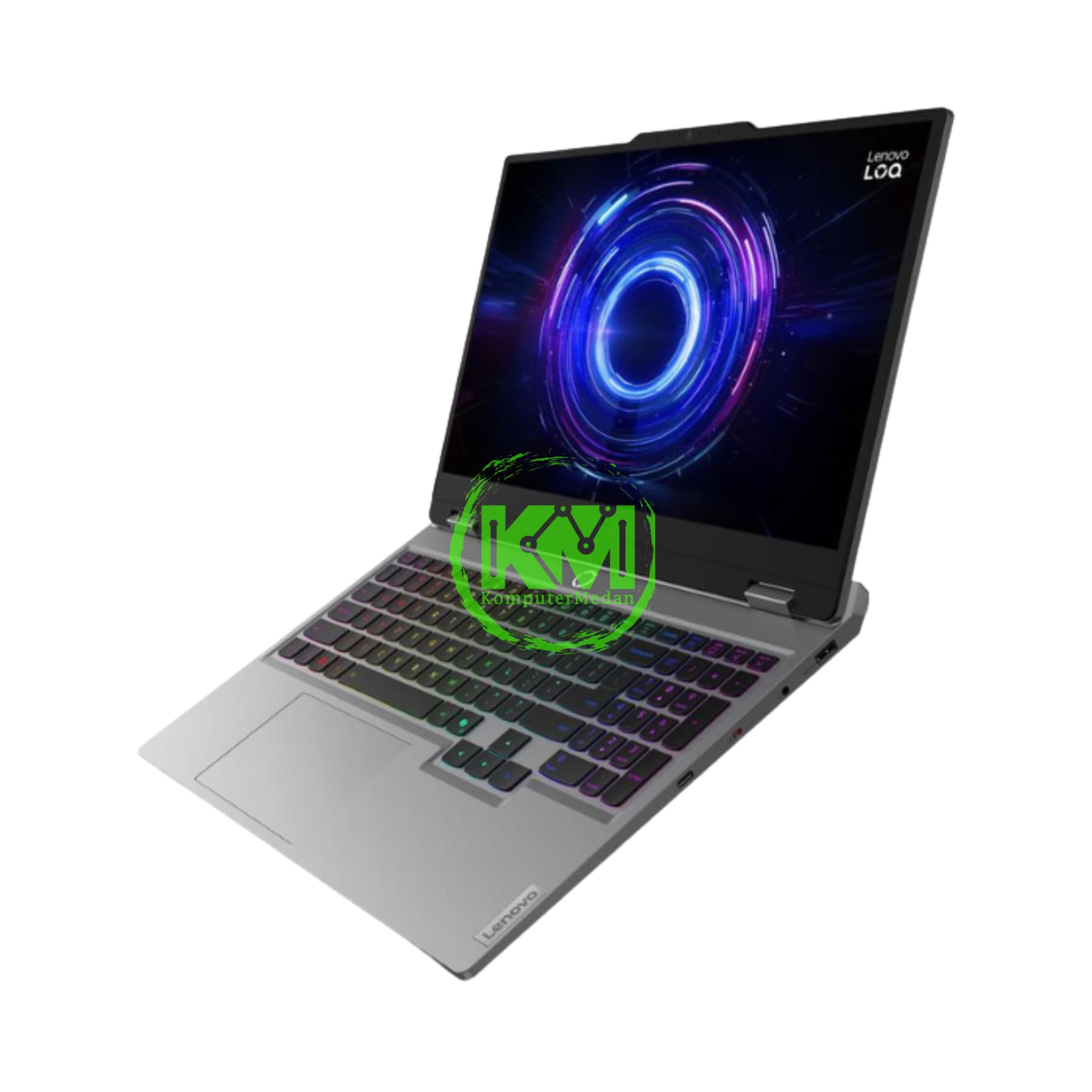 LENOVO LOQ 15IRX10 LUNA GREY GAMING LAPTOP - CORE i7-13700HX RTX 5050 8GB RAM 16GB - Image 3