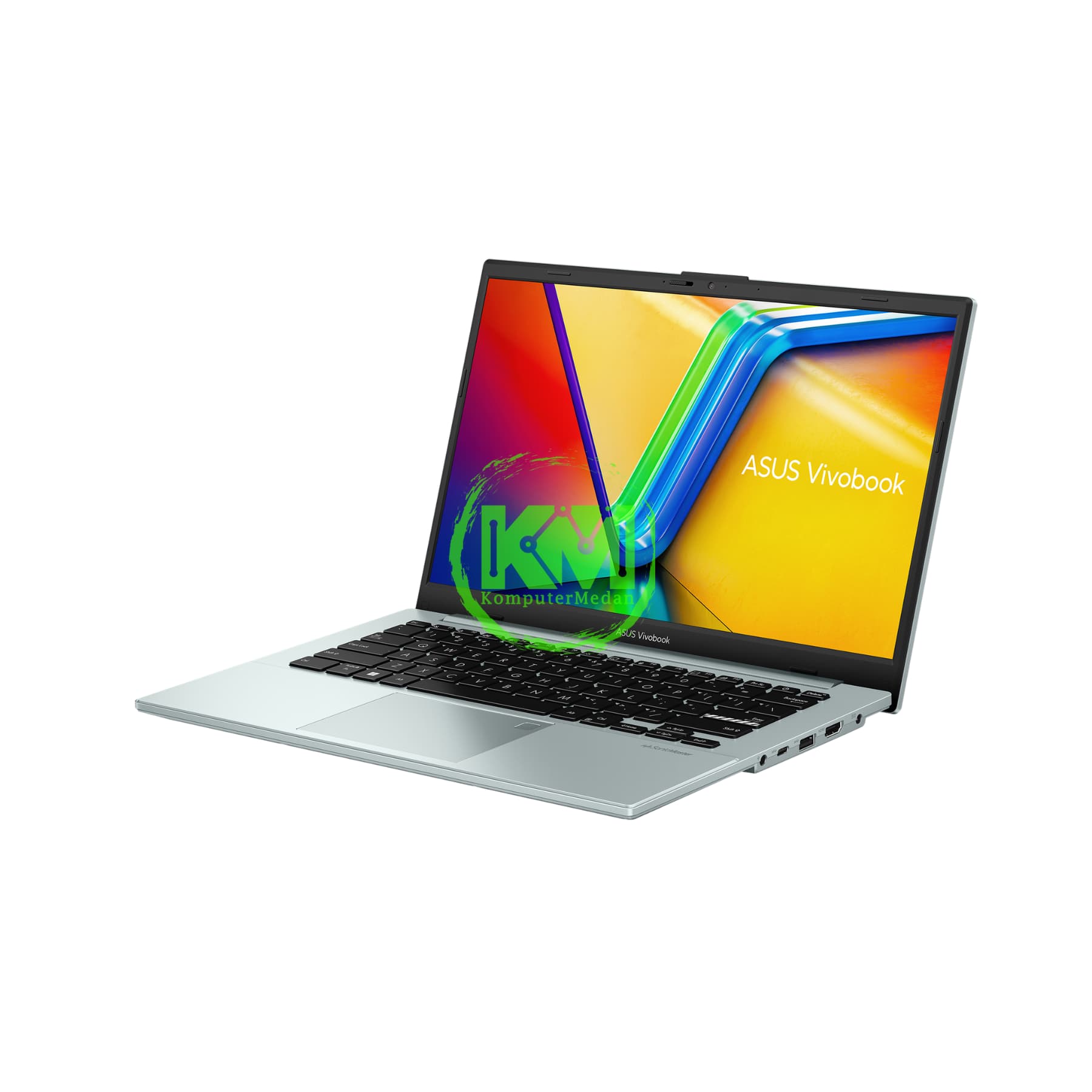 ASUS VIVOBOOK GO 14 E1404FA-VIPS5852M GREEN GREY LAPTOP - Image 2