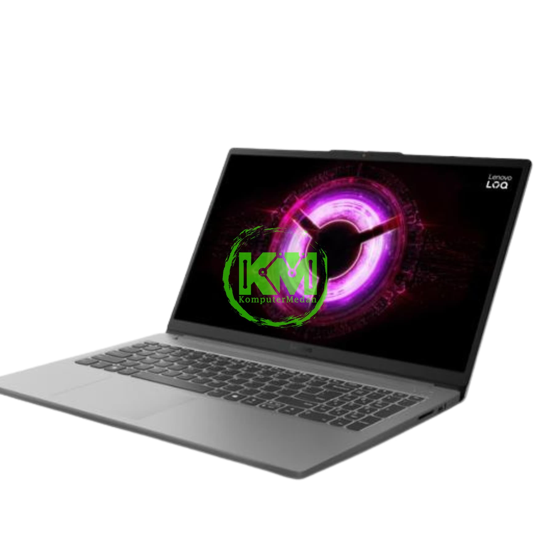 LENOVO LOQ 15ARP10E ESSENTIAL LUNA GREY GAMING LAPTOP - RTX 4050 6GB - Image 2