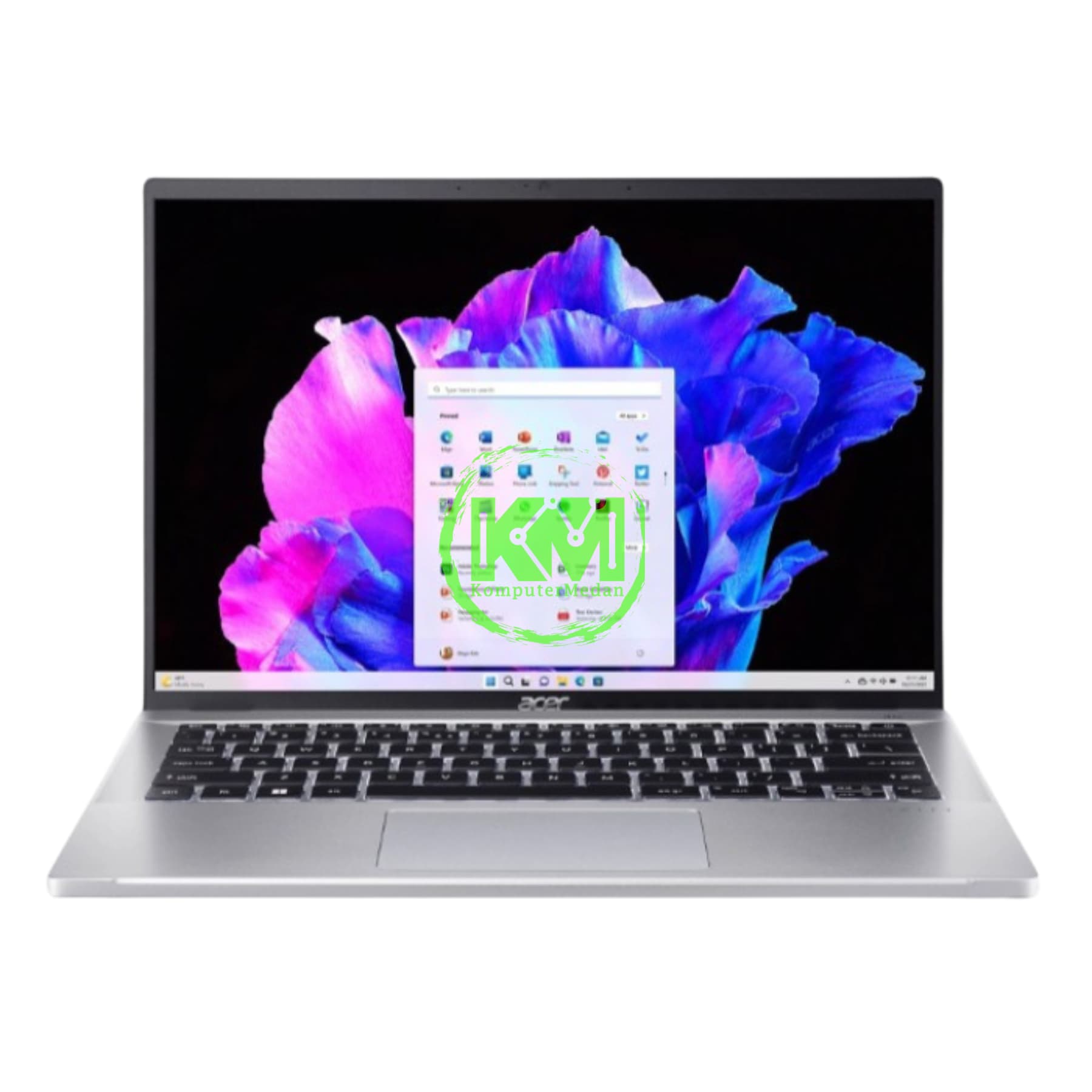 ACER SWIFT GO 14 AI SFG14-73-5135 PURE SILVER LAPTOP