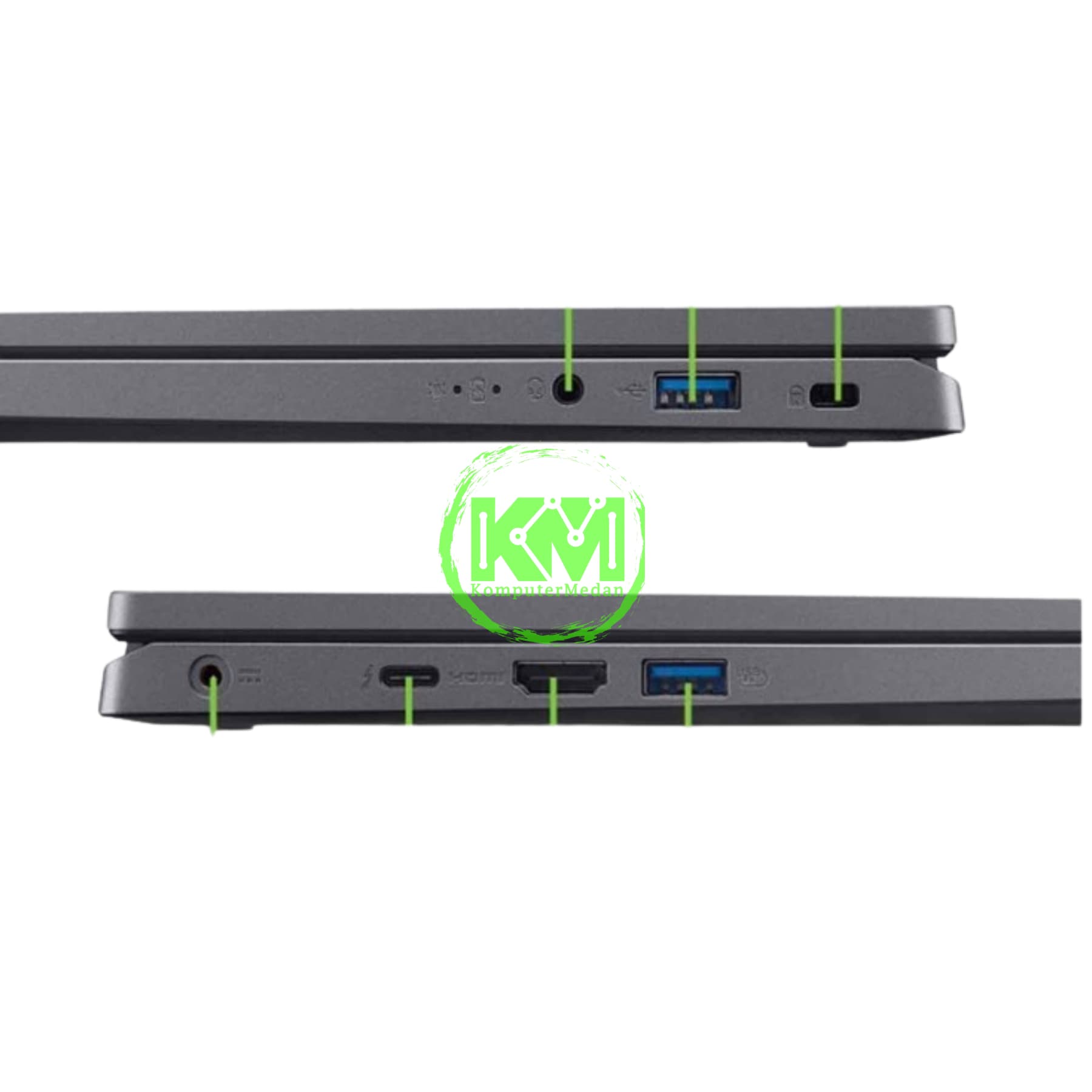 ACER ASPIRE 14 A14-51M-70C1 STEEL GRAY LAPTOP - Image 2