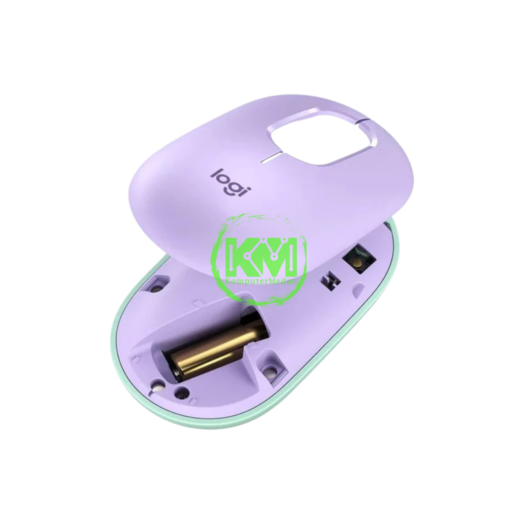 LOGITECH POP MOUSE EMOJI BLUETOOTH (DAYDREAM MINT) - Image 2