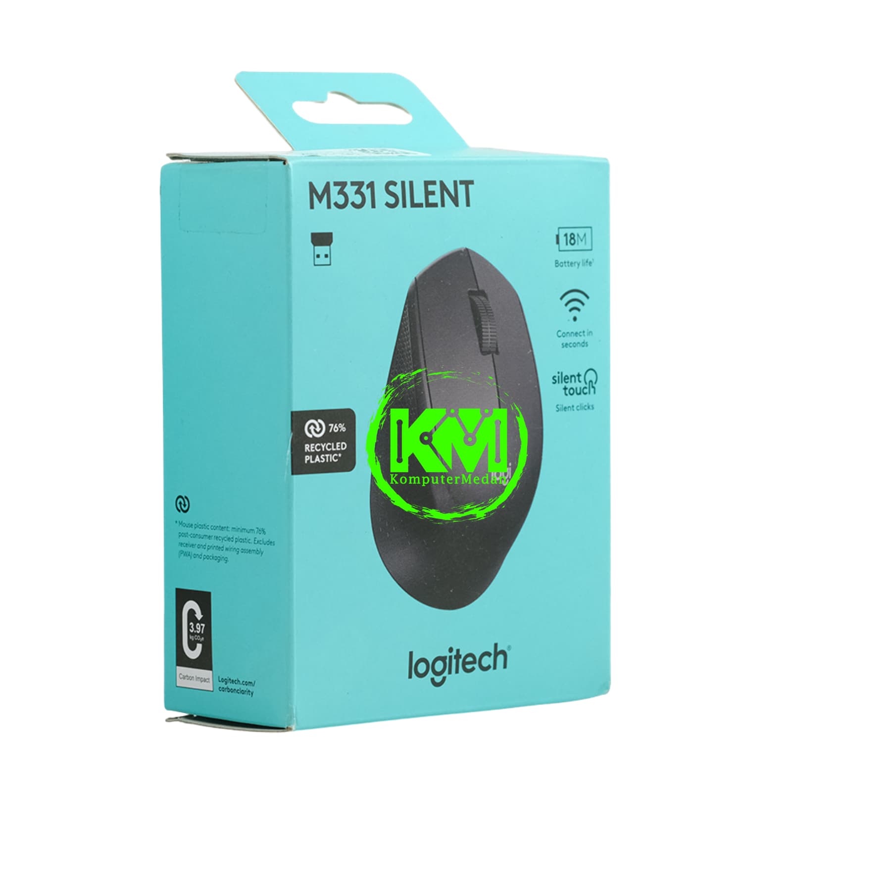 LOGITECH M331 SILENT CLICK WIRELESS MOUSE - Image 2