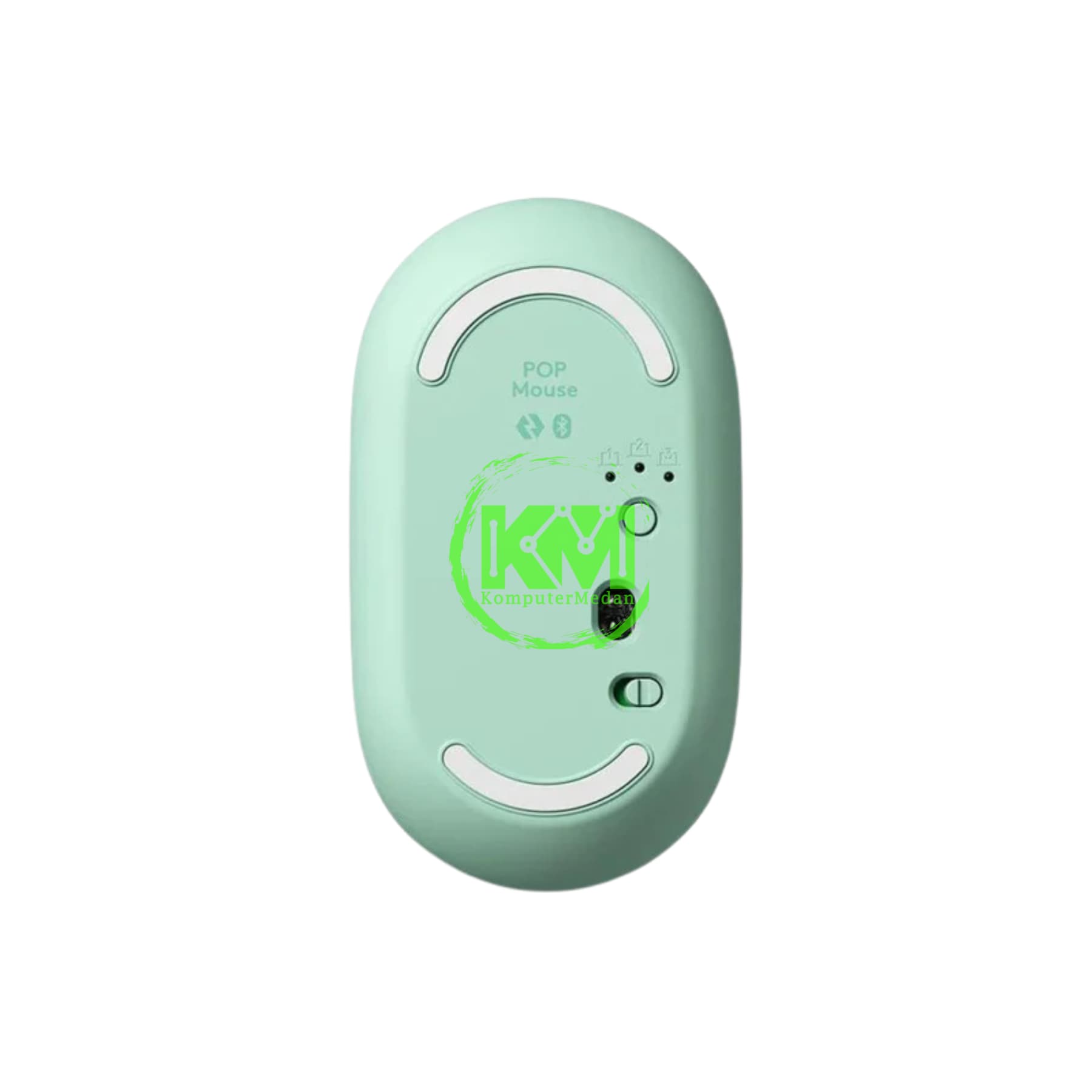 LOGITECH POP MOUSE EMOJI BLUETOOTH (DAYDREAM MINT) - Image 3