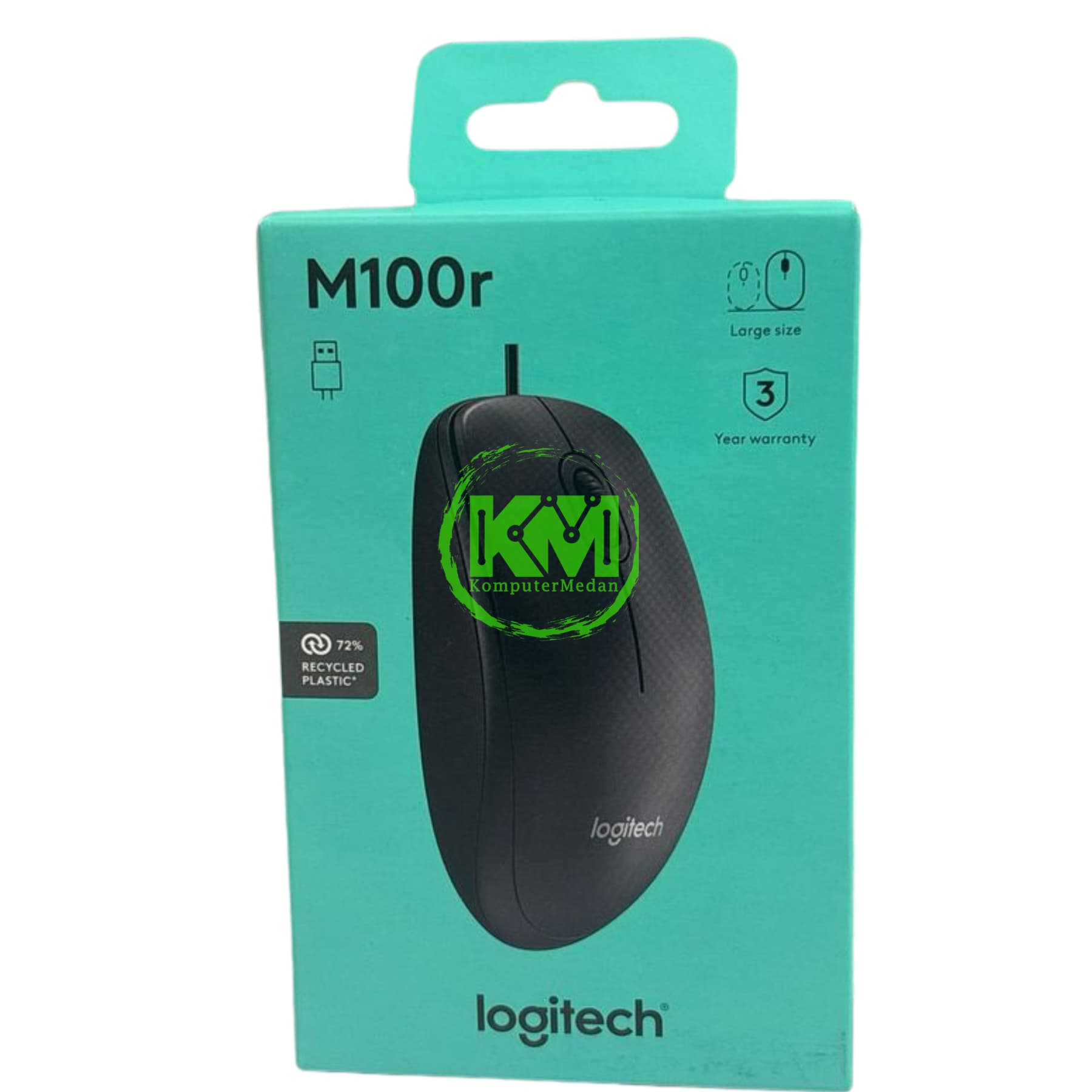 LOGITECH M100R OPTICAL MOUSE