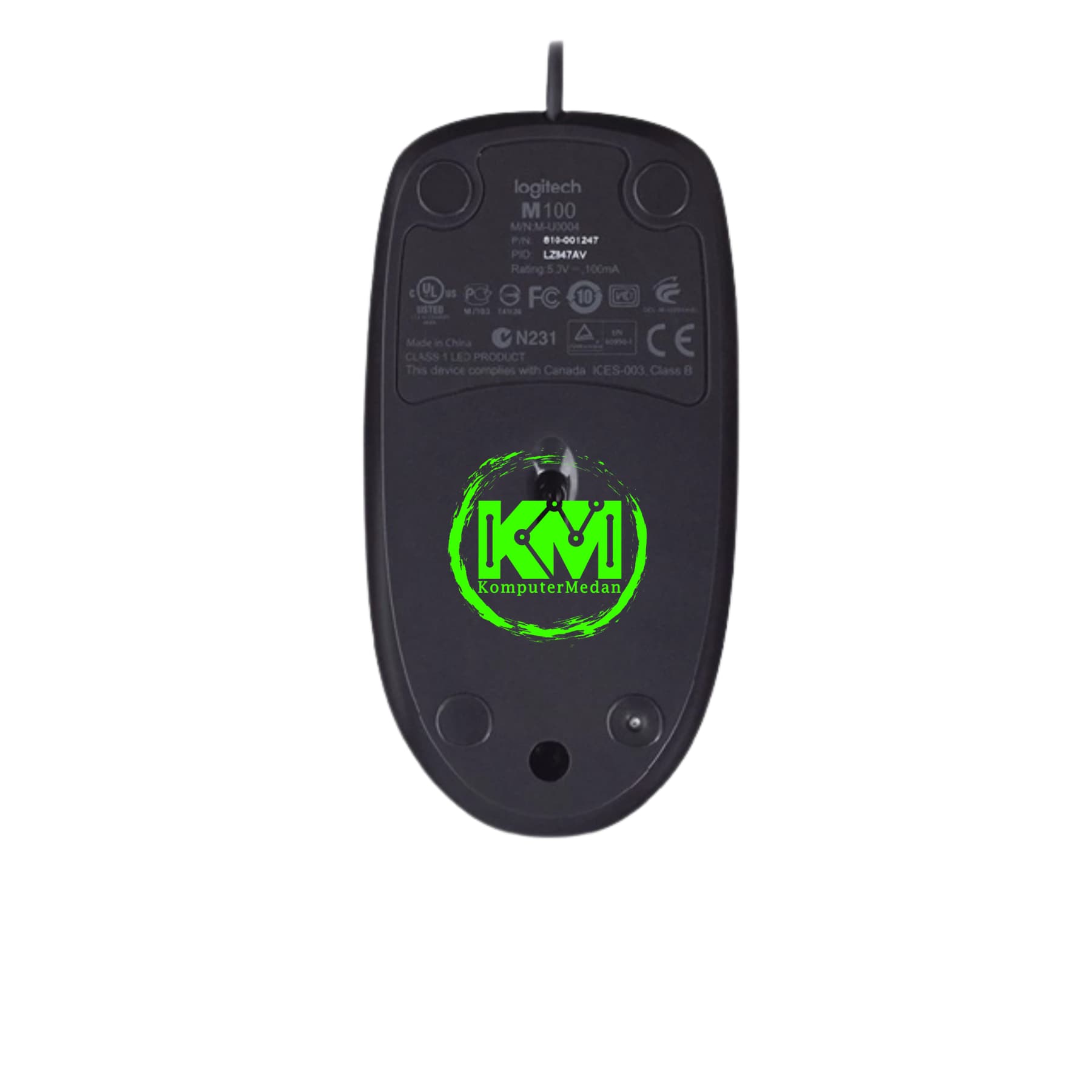 LOGITECH M100R OPTICAL MOUSE - Image 5