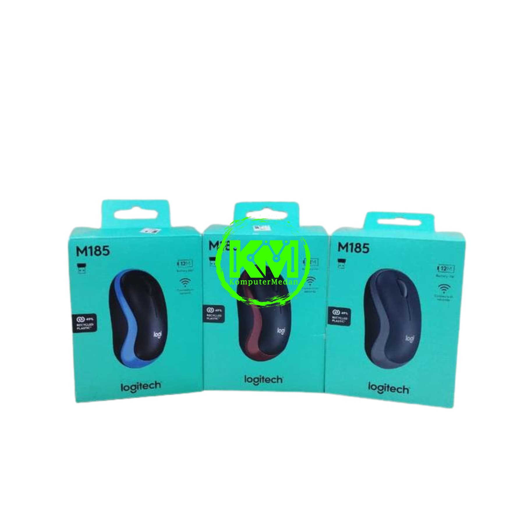 LOGITECH M185 WIRELESS MOUSE - Image 1