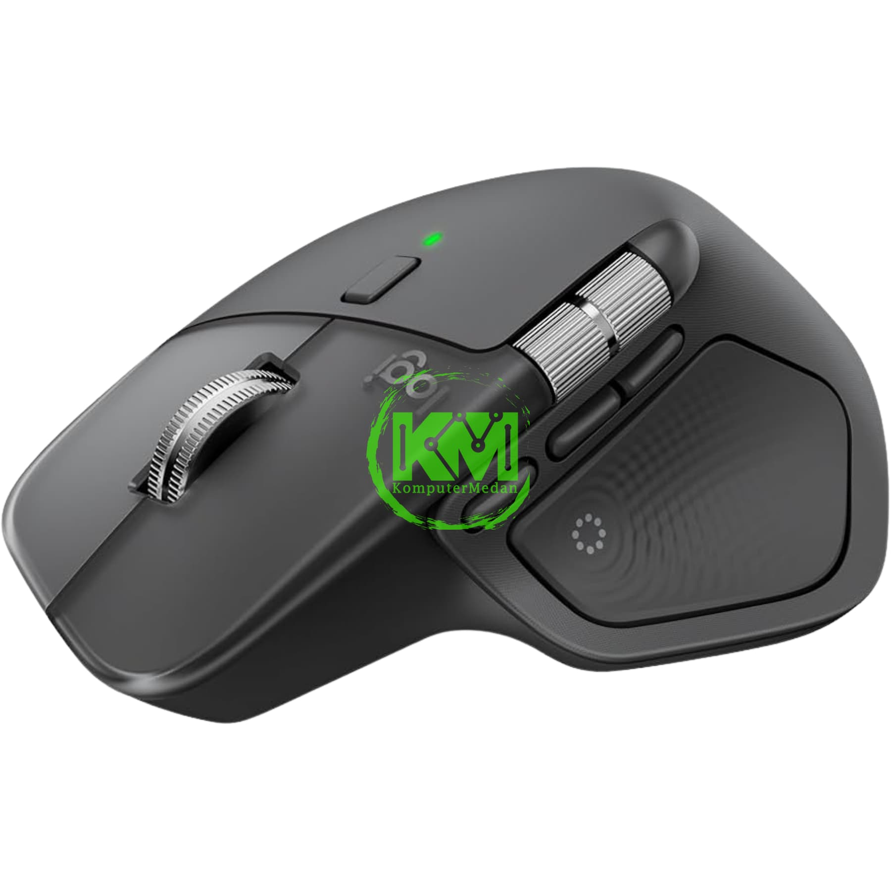LOGITECH WIRELESS BLUETOOTH MX MASTER 4 MOUSE (GRAPHITE/PALE GREY) - Image 2