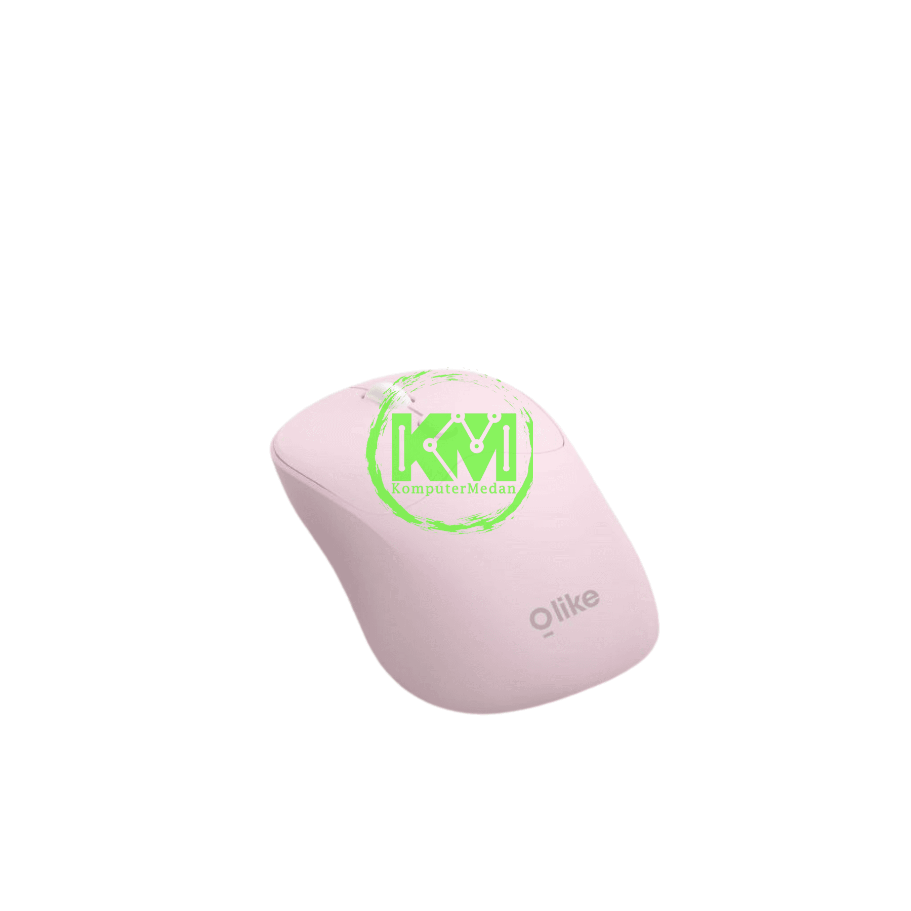 OLIKE BLUETOOTH & 2.4G DUAL MODES M5 MOUSE (PINK)