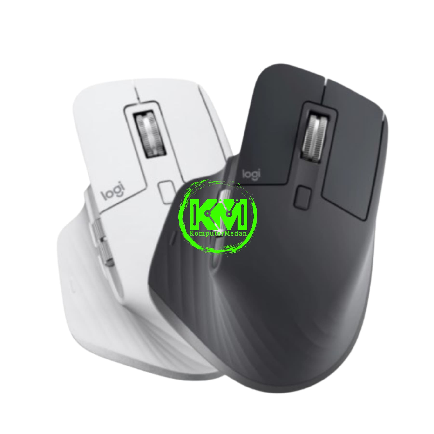 LOGITECH WIRELESS BLUETOOTH MX MASTER 3S MOUSE (GRAPHITE/PALE GREY)