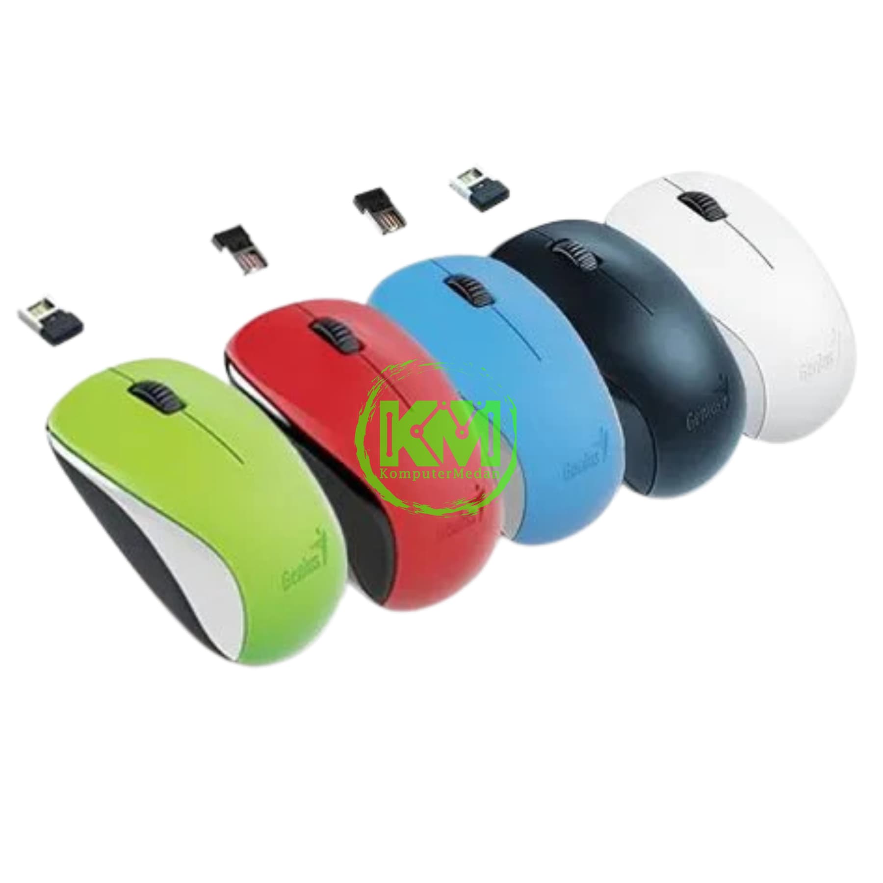 GENIUS WIRELESS NX-7000 MOUSE (BLACK/BLUE/GREEN/WHITE/RED)