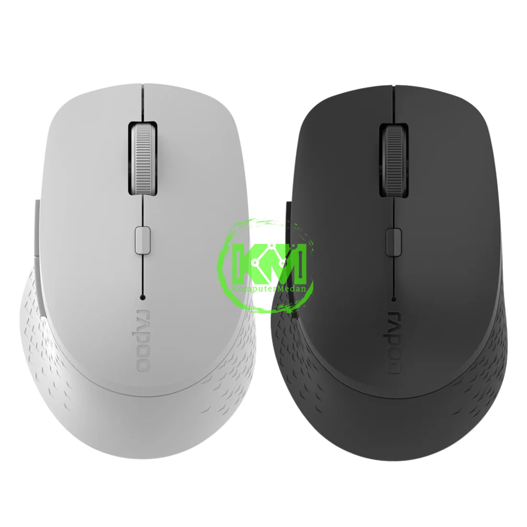 RAPOO WIRELESS MULTIMODE SILENT M300 MOUSE (BLACK/LIGHT GREY)