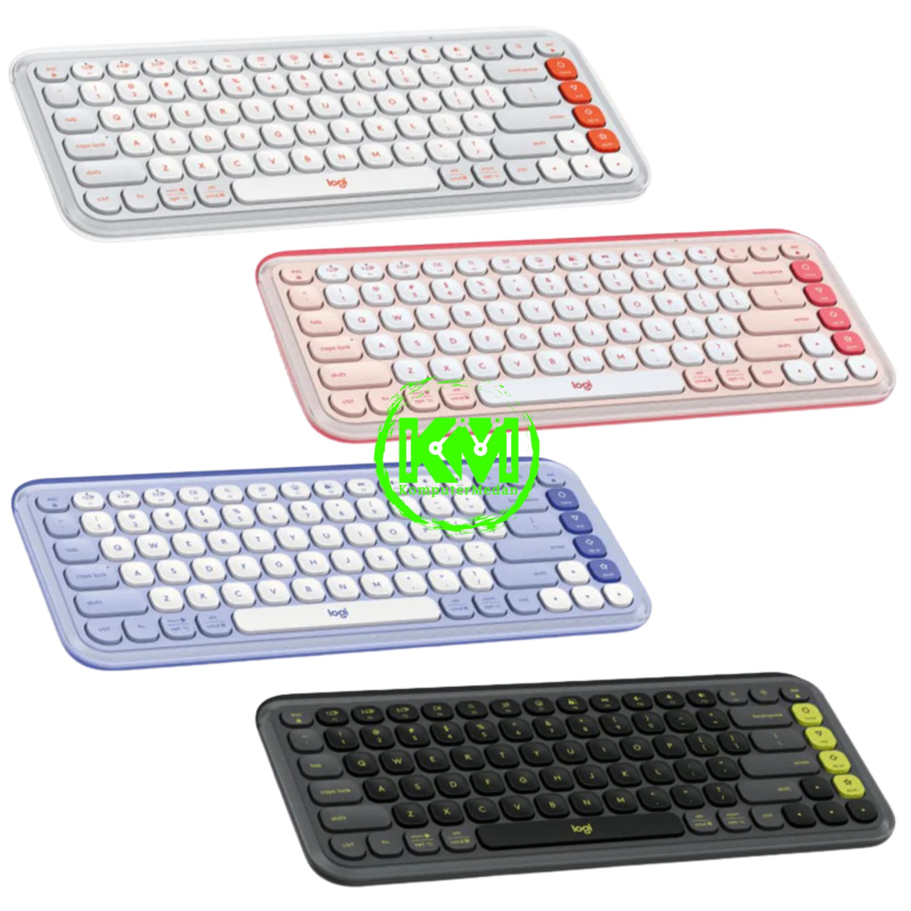 LOGITECH POP ICON KEYS BLUETOOTH KEYBOARD