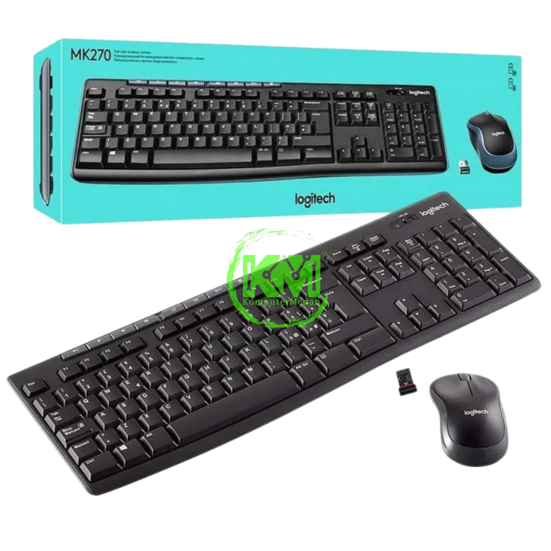 LOGITECH MK270R WIRELESS KEYBOARD MOUSE COMBO