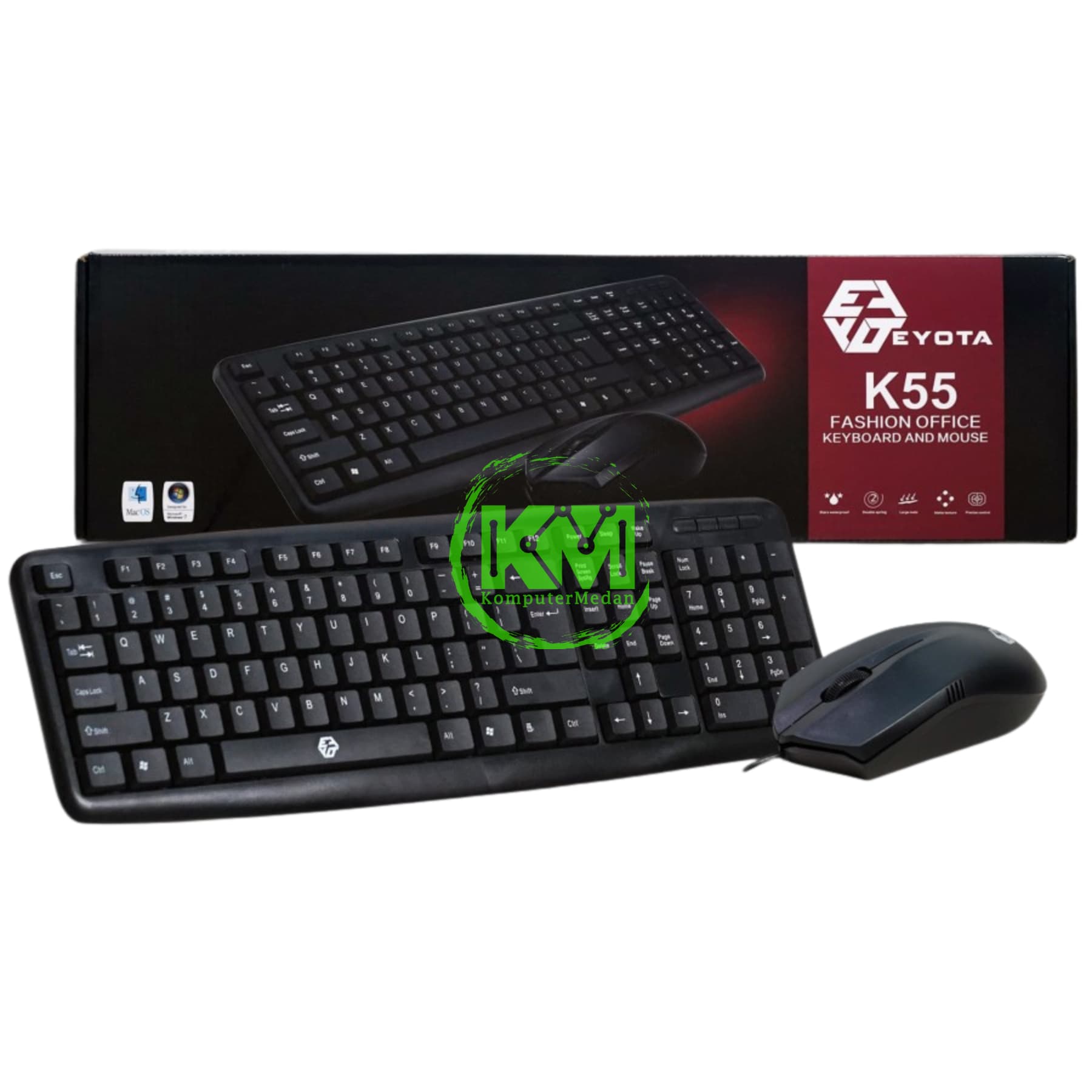 EYOTA K55 KEYBOARD MOUSE COMBO