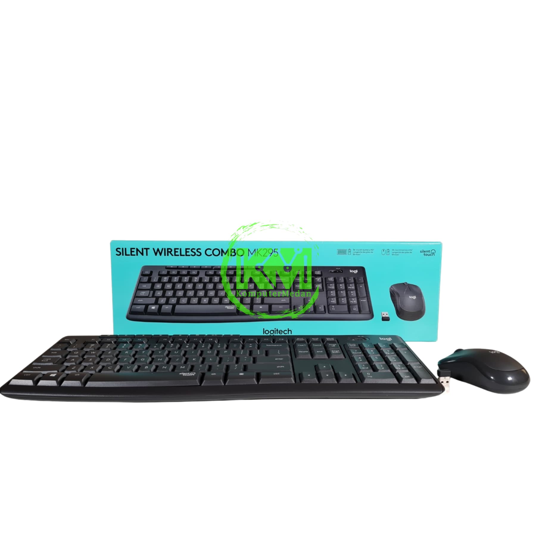 LOGITECH MK295 WIRELESS SILENT KEYBOARD MOUSE COMBO