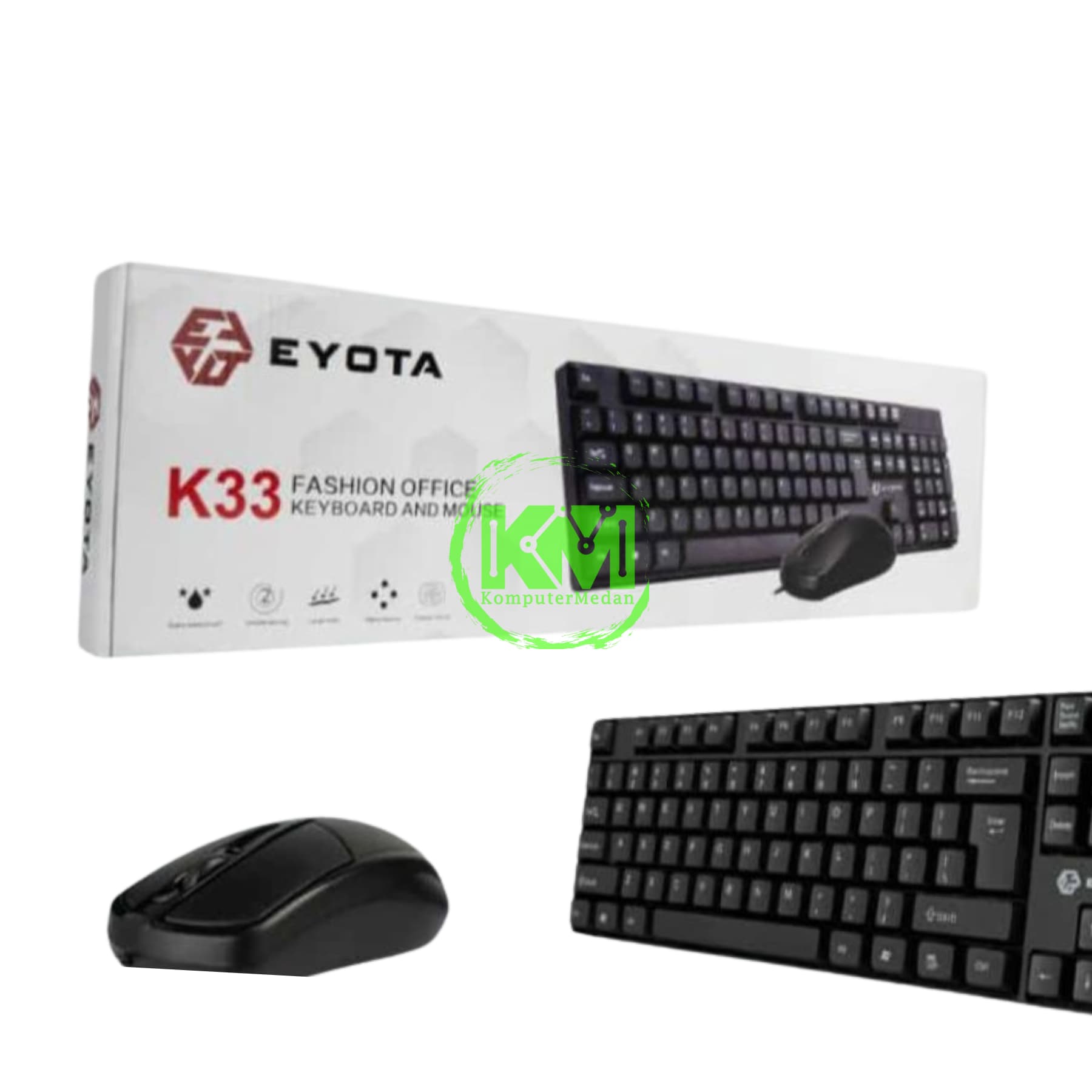 EYOTA K33 KEYBOARD MOUSE COMBO