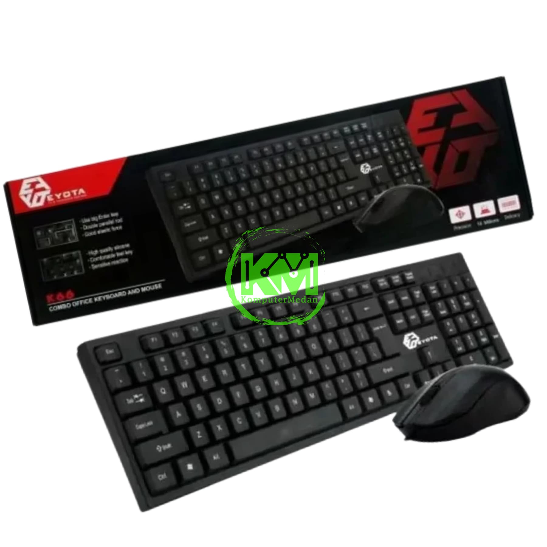 EYOTA D5330 / K66 KEYBOARD MOUSE COMBO