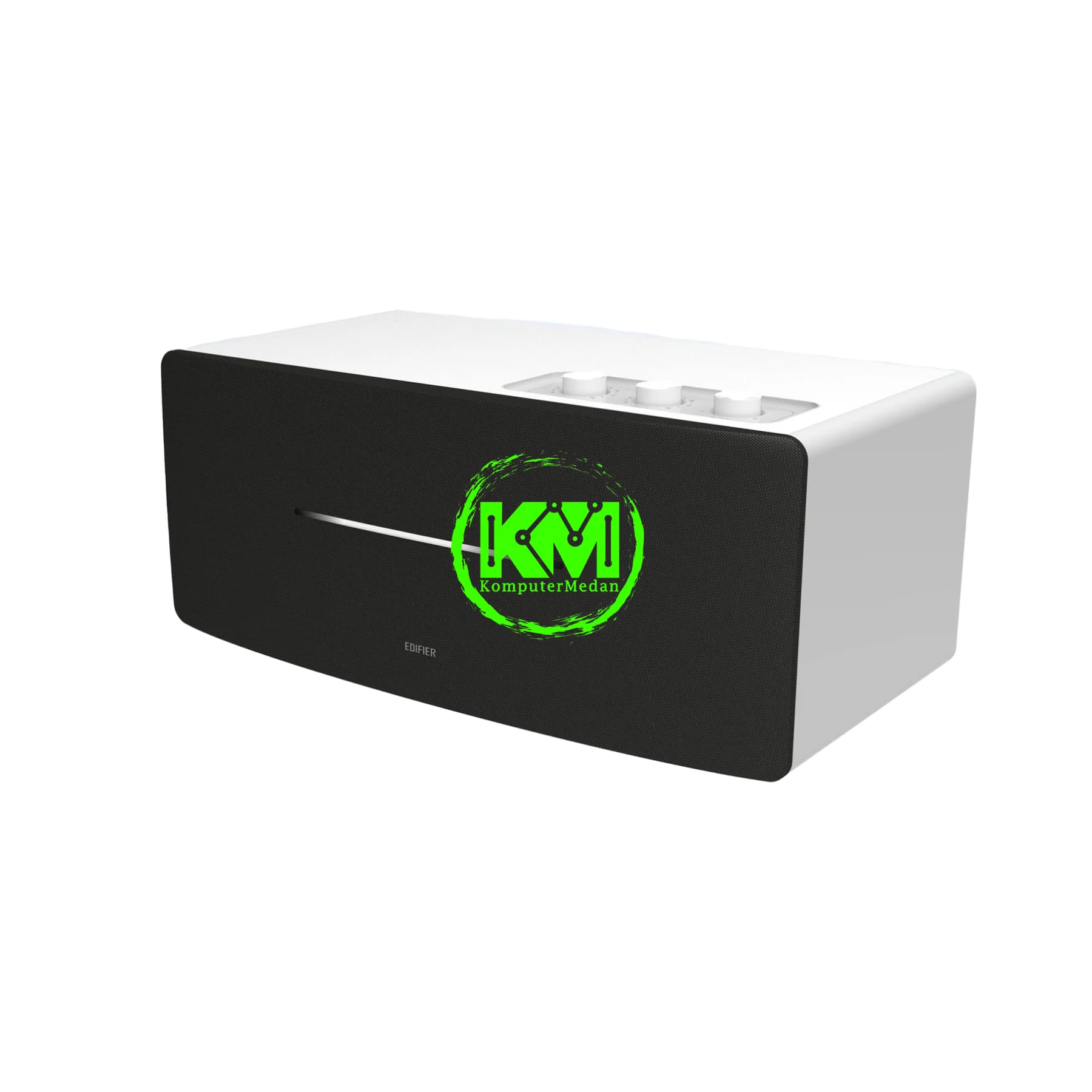 EDIFIER D12 TABLETOP (BLACK / BROWN WOOD / WHITE) SPEAKER