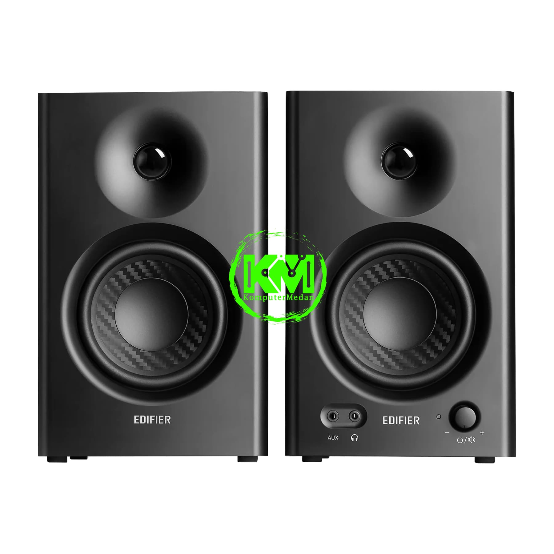 EDIFIER MR4 2.0 STUDIO MONITOR BLACK WHITE SPEAKER - Image 4