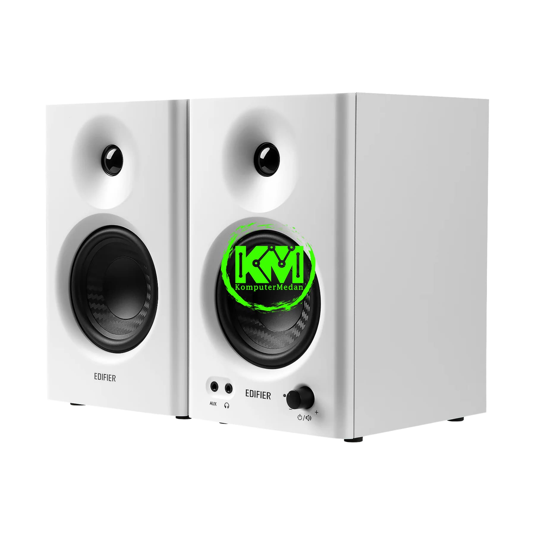EDIFIER MR4 2.0 STUDIO MONITOR BLACK WHITE SPEAKER - Image 2