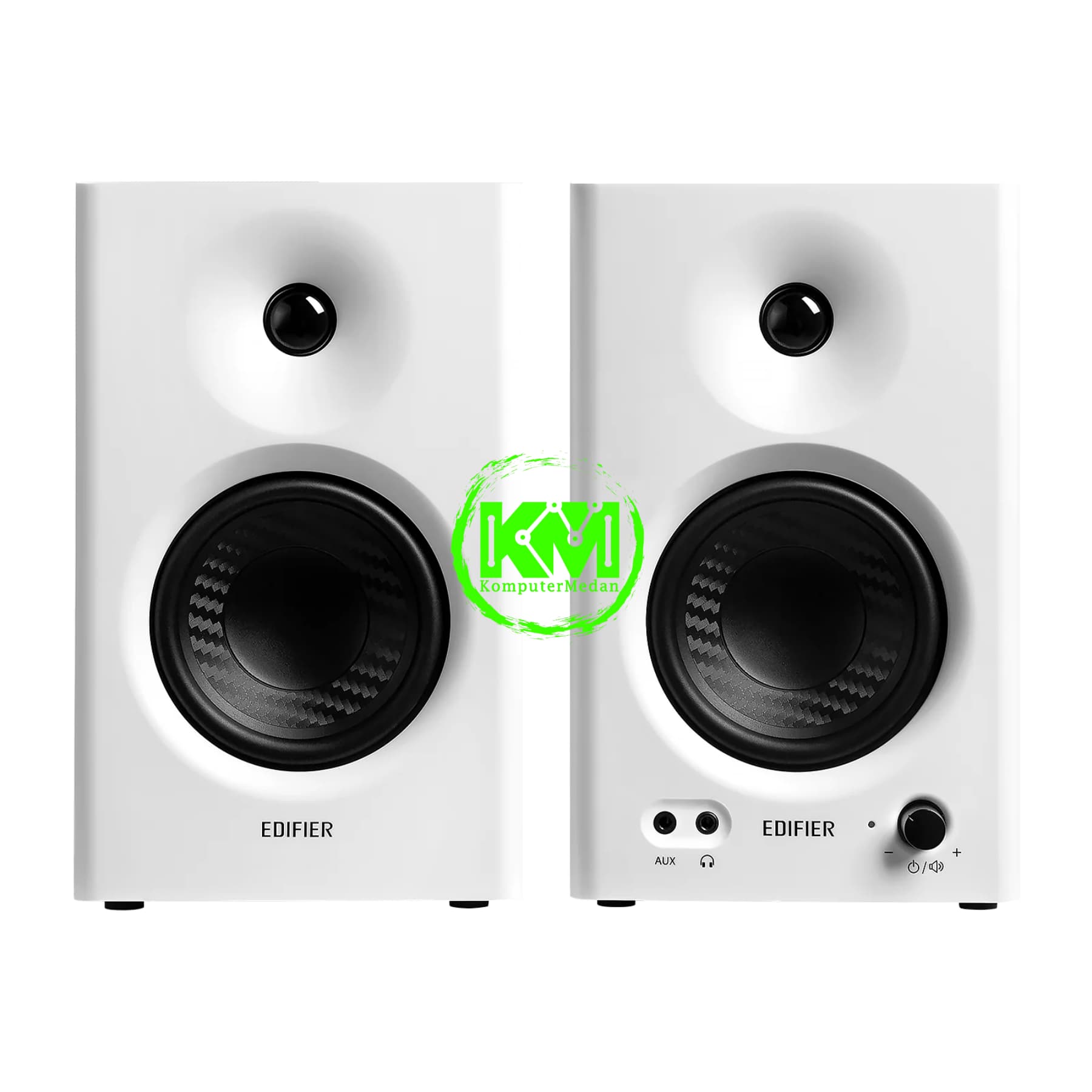 EDIFIER MR4 2.0 STUDIO MONITOR BLACK WHITE SPEAKER - Image 3