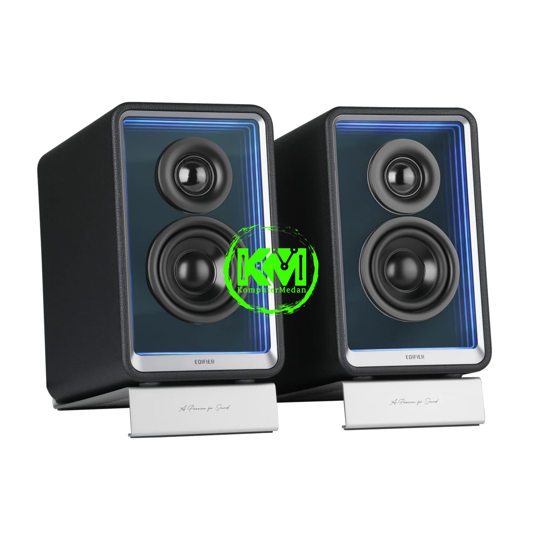 EDIFIER QR65 2.0 BLACK WHITE SPEAKER - Image 3