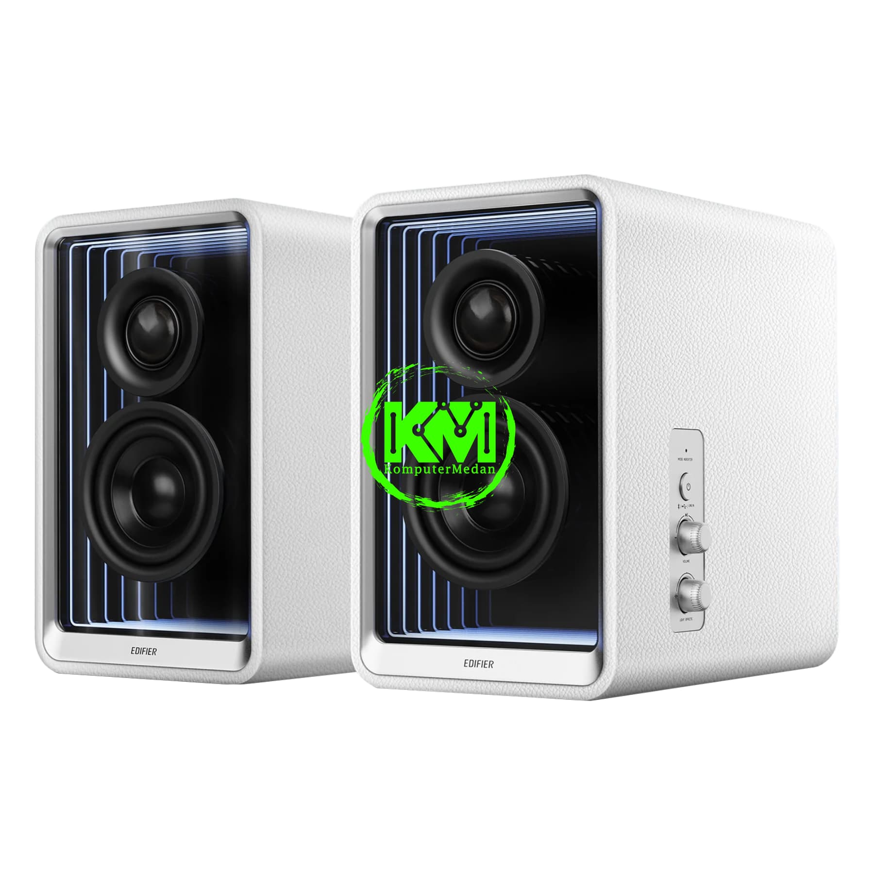 EDIFIER QR65 2.0 BLACK WHITE SPEAKER - Image 2