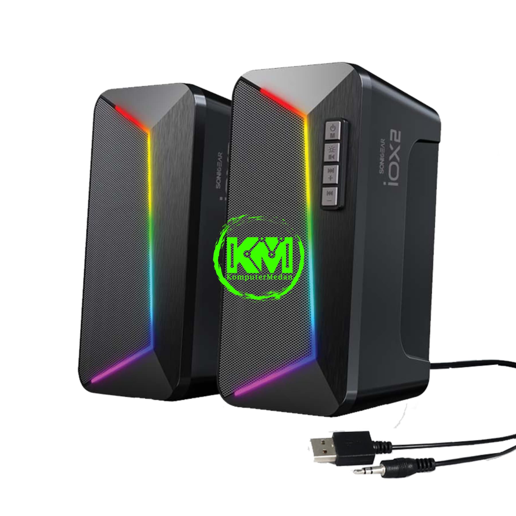 SONIC GEAR IOX 2P SPEAKER BLUETOOTH - Image 1