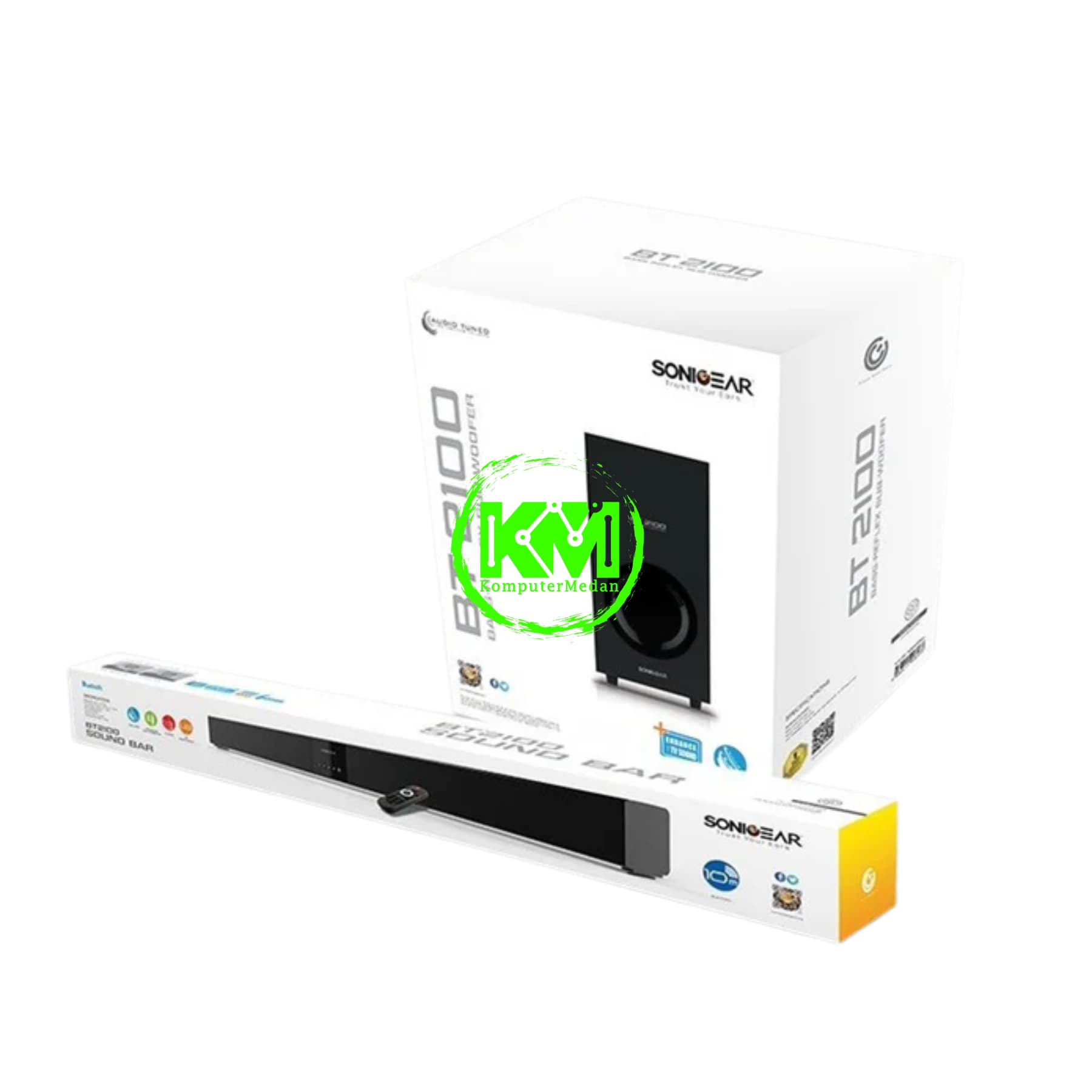 SONIC GEAR BT2100 SOUNDBAR + SUBWOOFER - Image 3