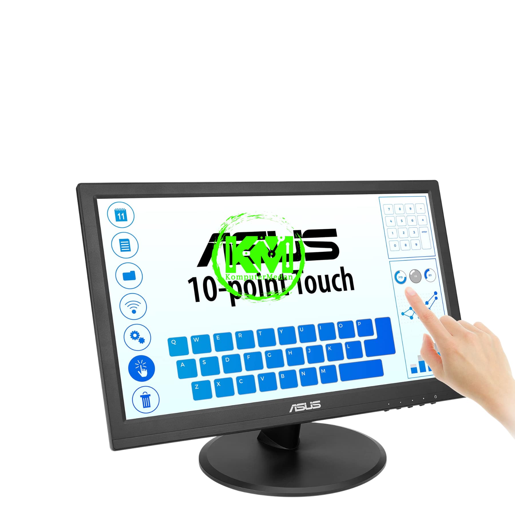 ASUS VT-168HR 15.6 TOUCH SCREEN LED MONITOR - Image 5