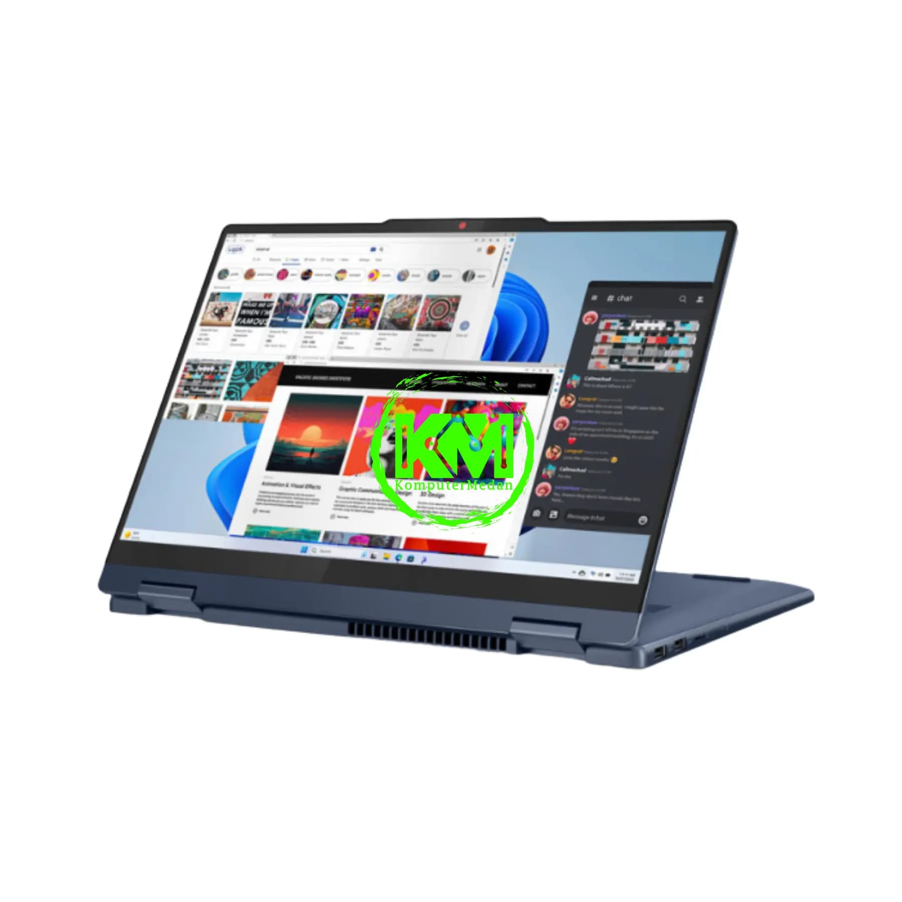 LENOVO IDEAPAD 5 2-IN-1 14AKP10 65ID COSMIC BLUE LAPTOP (RYZEN AI 7) - Image 4