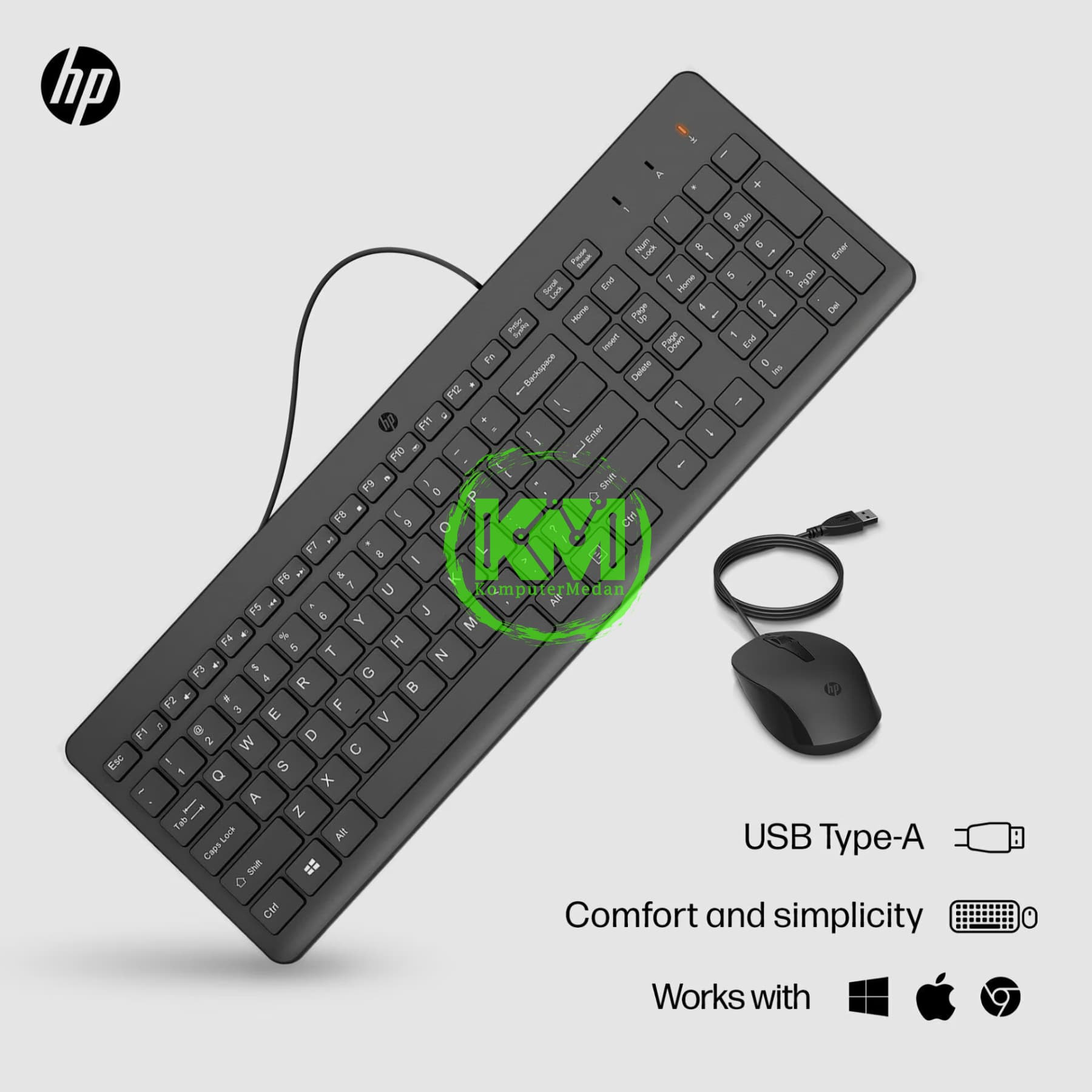 HP 150 KEYBOARD MOUSE SET - Image 5