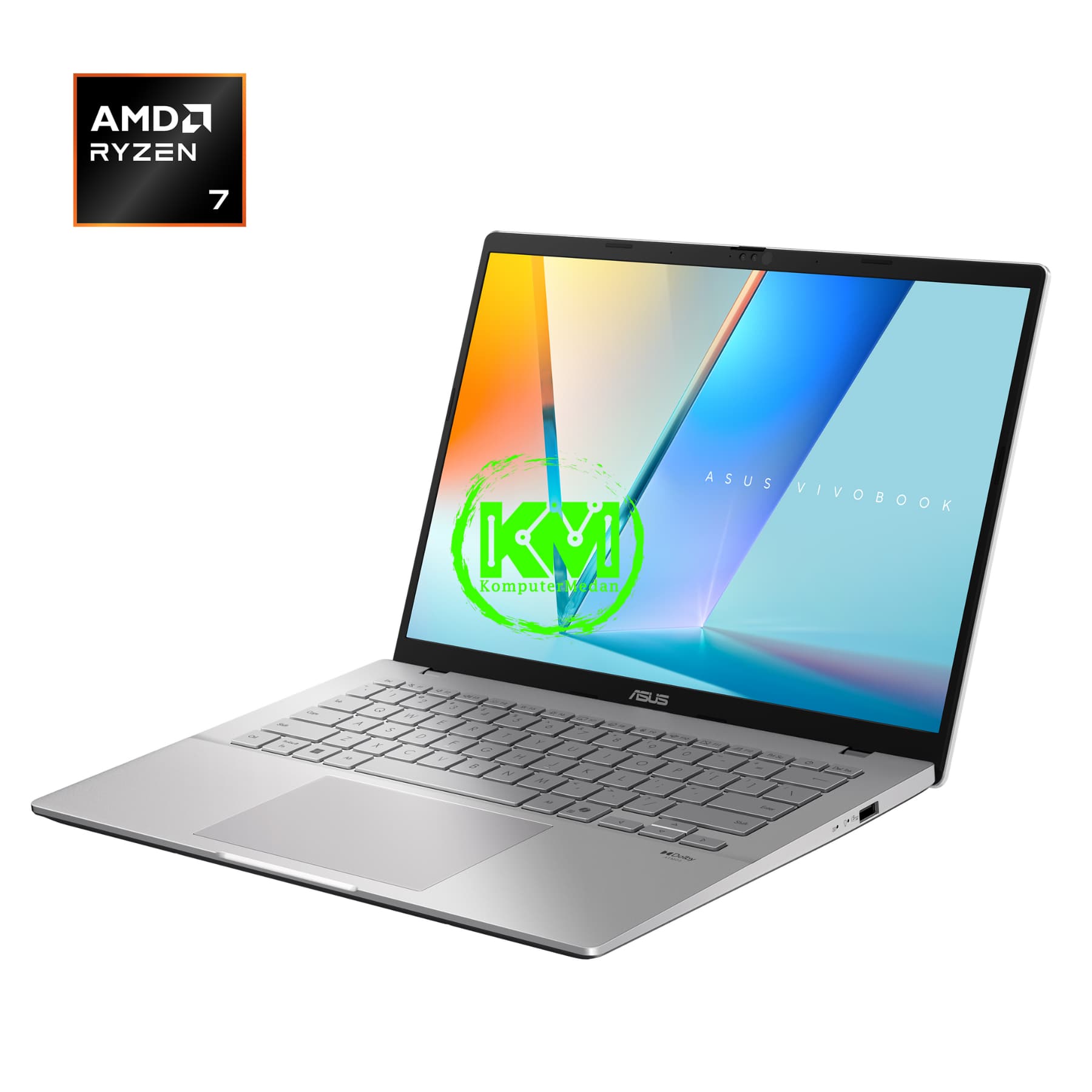 ASUS VIVOBOOK 14 M3407HA-VIPS7112M COOL SILVER LAPTOP - Image 4