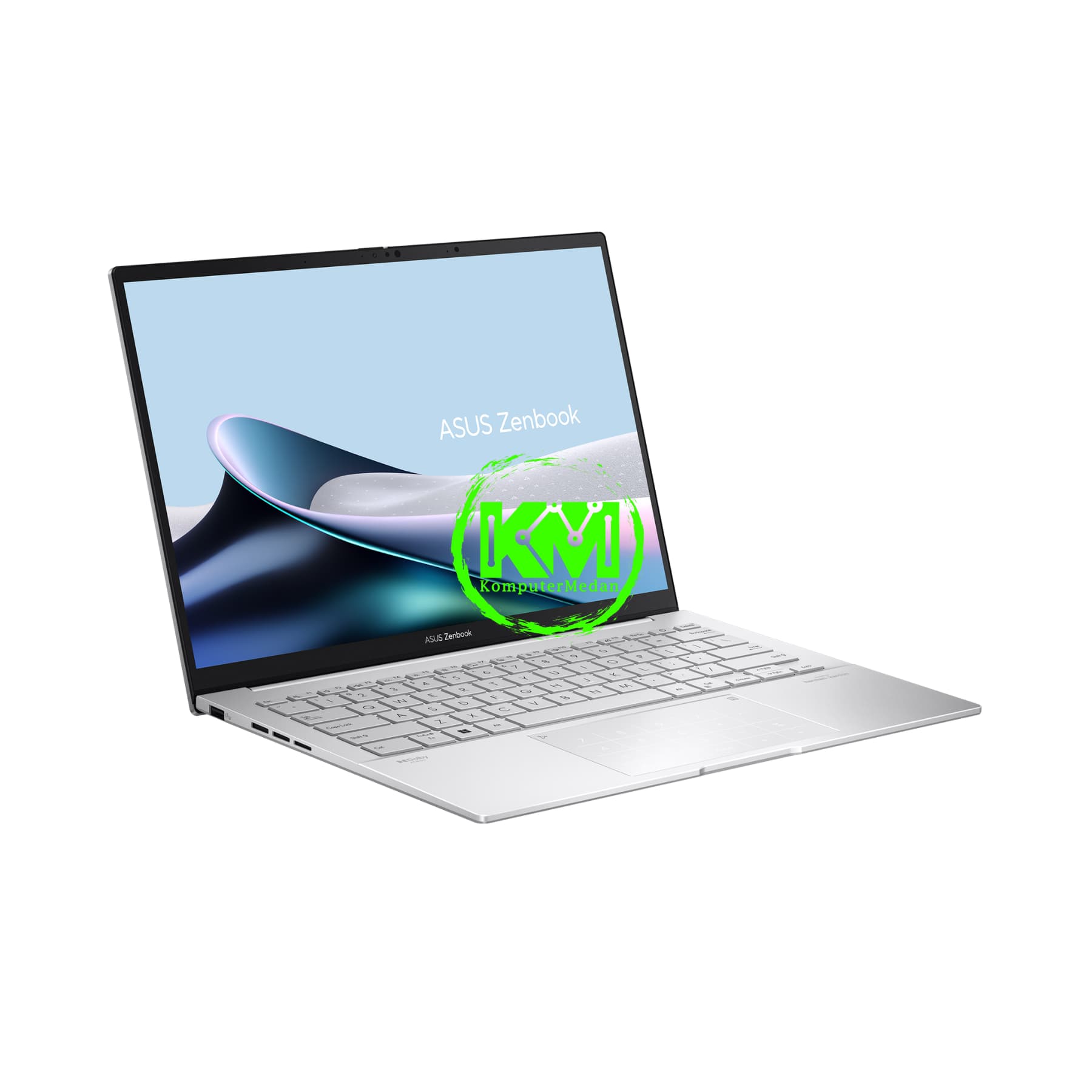 ASUS ZENBOOK 14 OLED UX3405CA-OLEDS5112TM ULTRA 5 FOGGY SILVER - Image 1