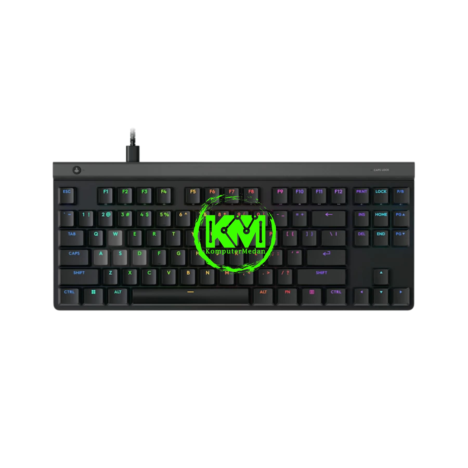 LOGITECH G515 WIRED TKL BLACK GAMING KEYBOARD