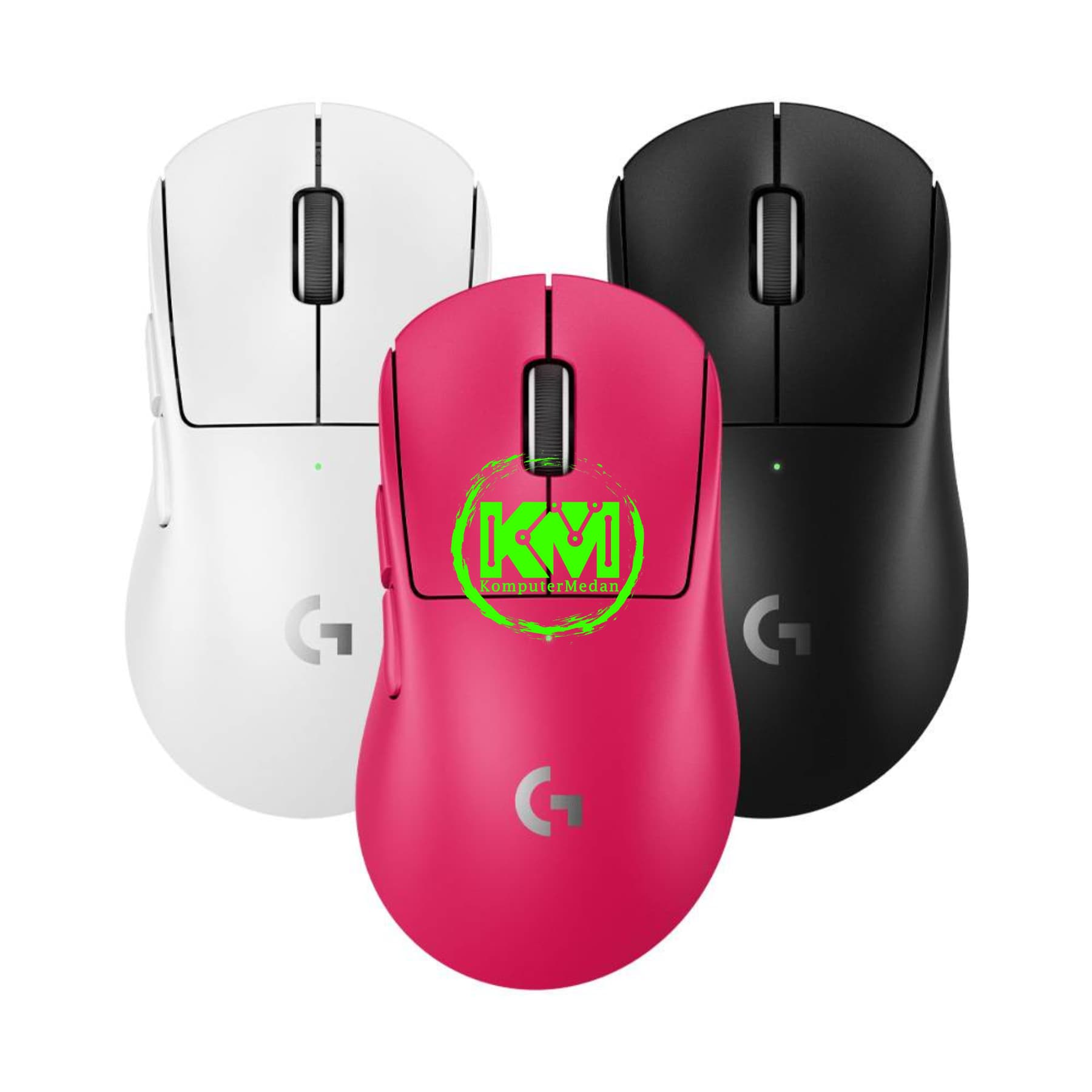 LOGITECH PRO X SUPERLIGHT 2 WIRELESS BLACK/WHITE/MAGENTA GAMING MOUSE - Image 1