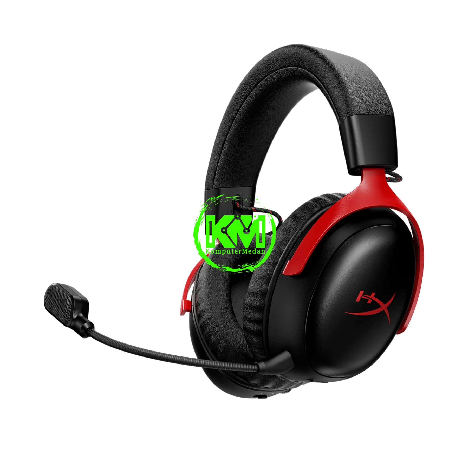HYPERX CLOUD III S WIRELESS BLACK RED GAMING HEADSET