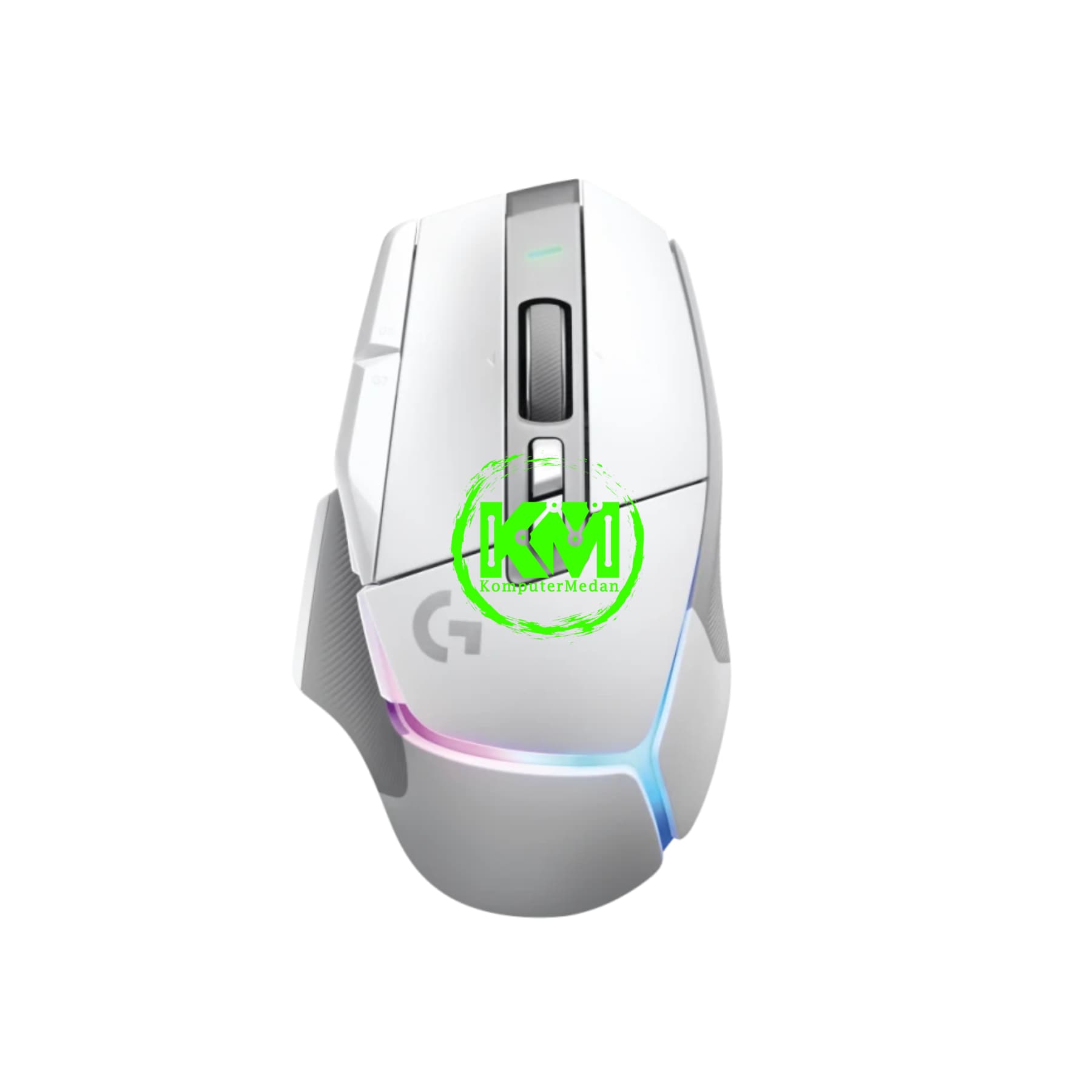 LOGITECH G502 X PLUS WIRELESS WHITE GAMING MOUSE